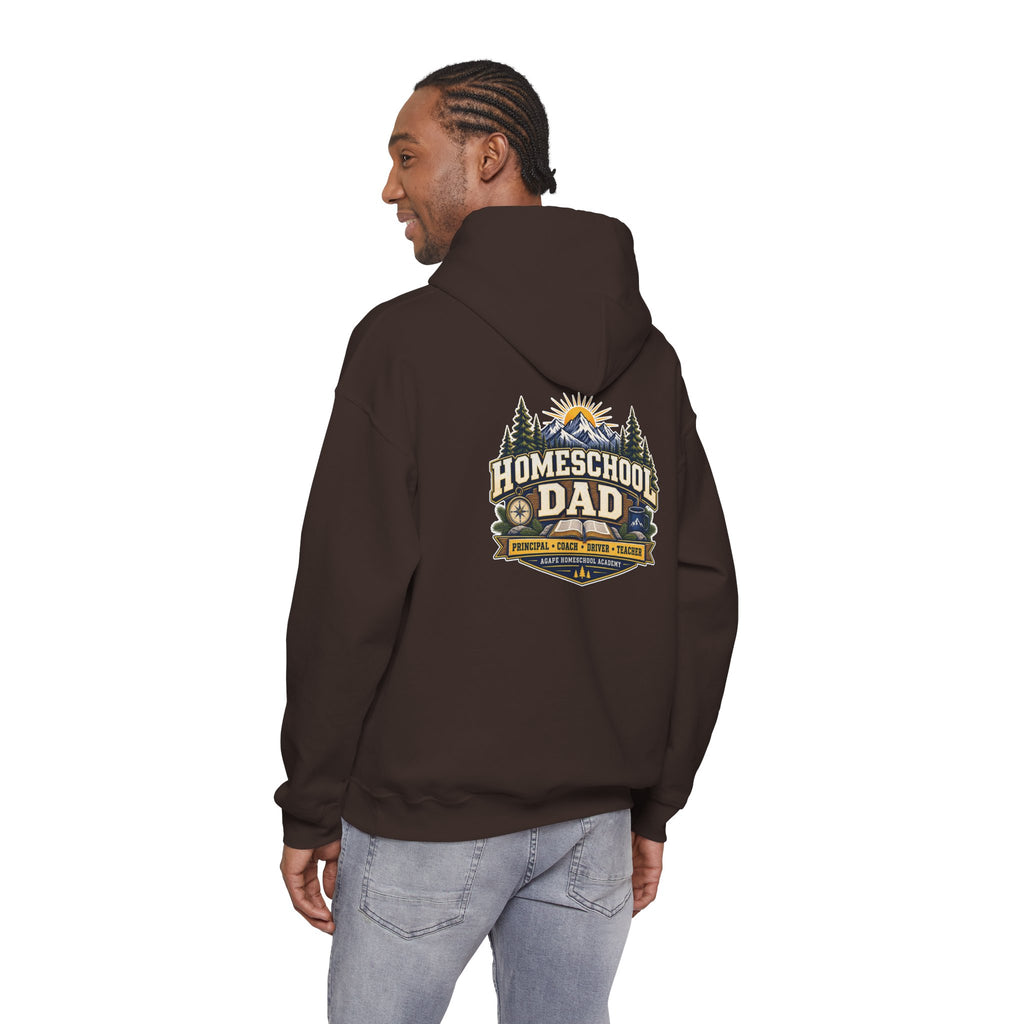 Agape Homeschool Academy Dad Pullover Hoodie