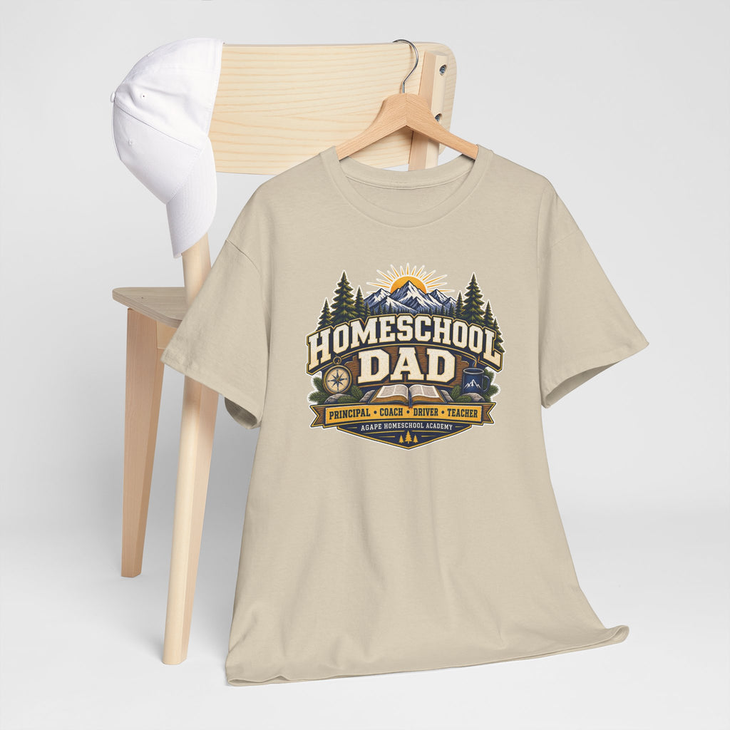 Agape Homeschool Academy Dad T-Shirt