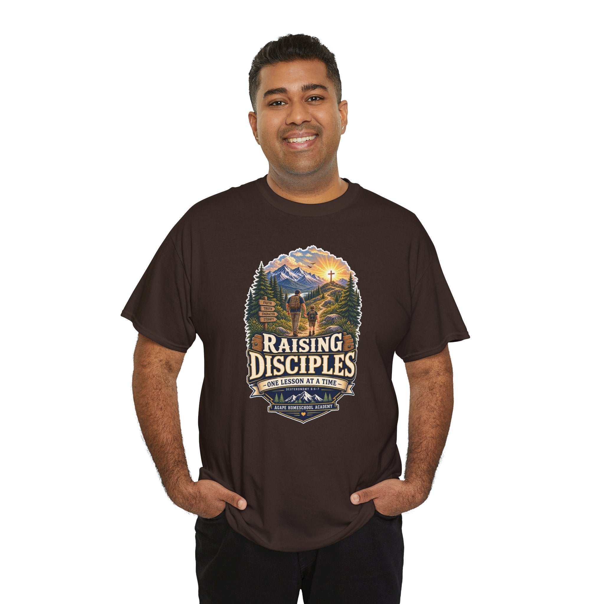 Agape Homeschool Academy Raising Disciples T-Shirt