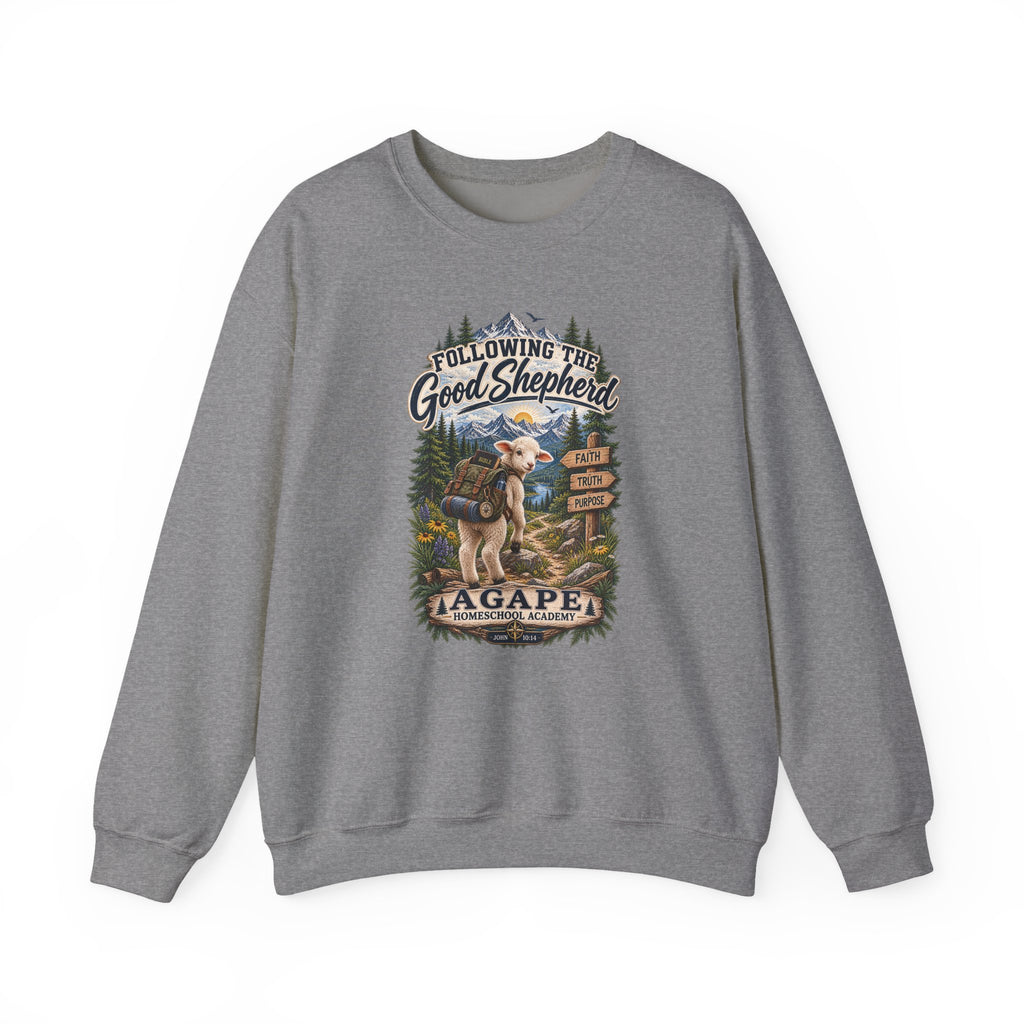 Lambs Agape Homeschool Academy Good Shepherd Sweatshirt
