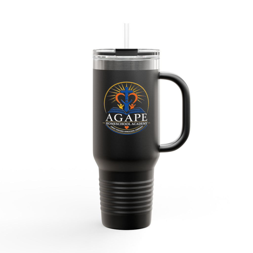 40oz Agape Homeschool Academy Logo Insulated Tumbler