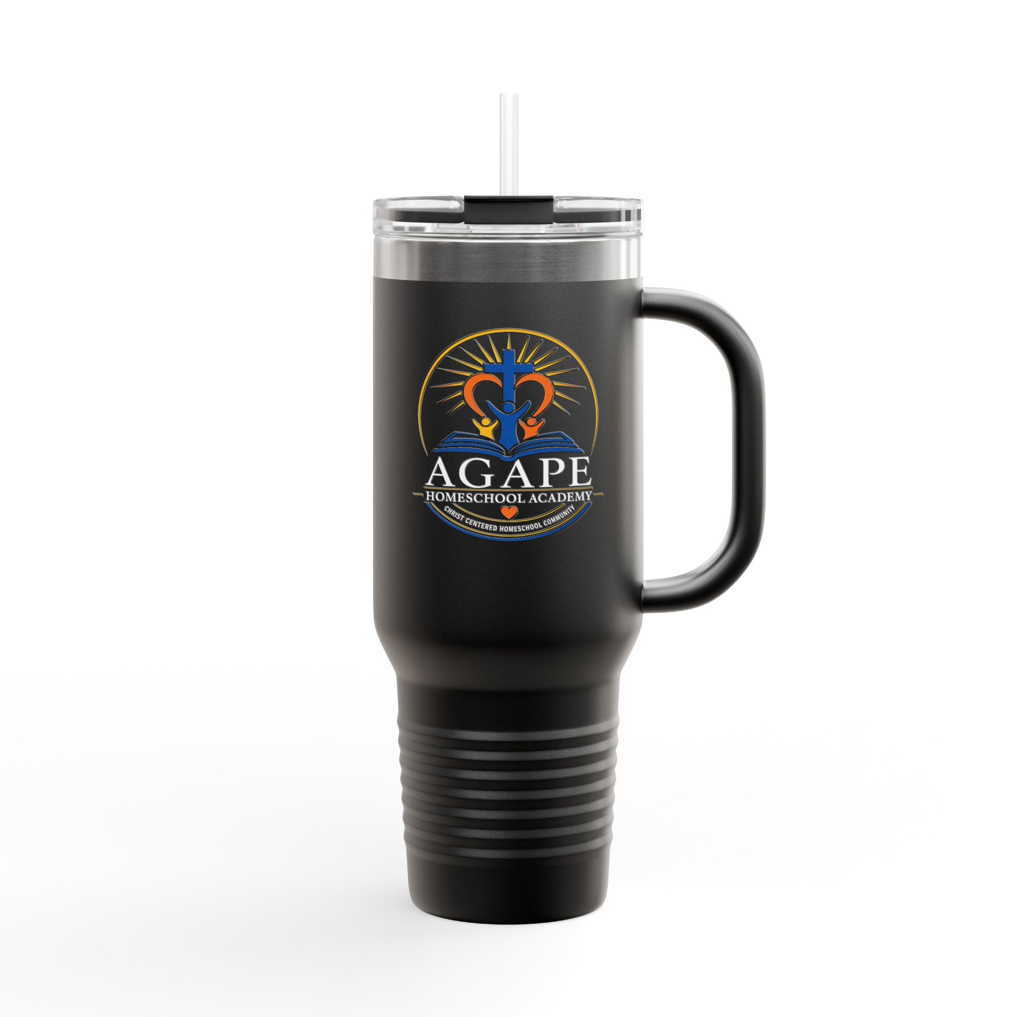 40oz Agape Homeschool Academy Logo Insulated Tumbler