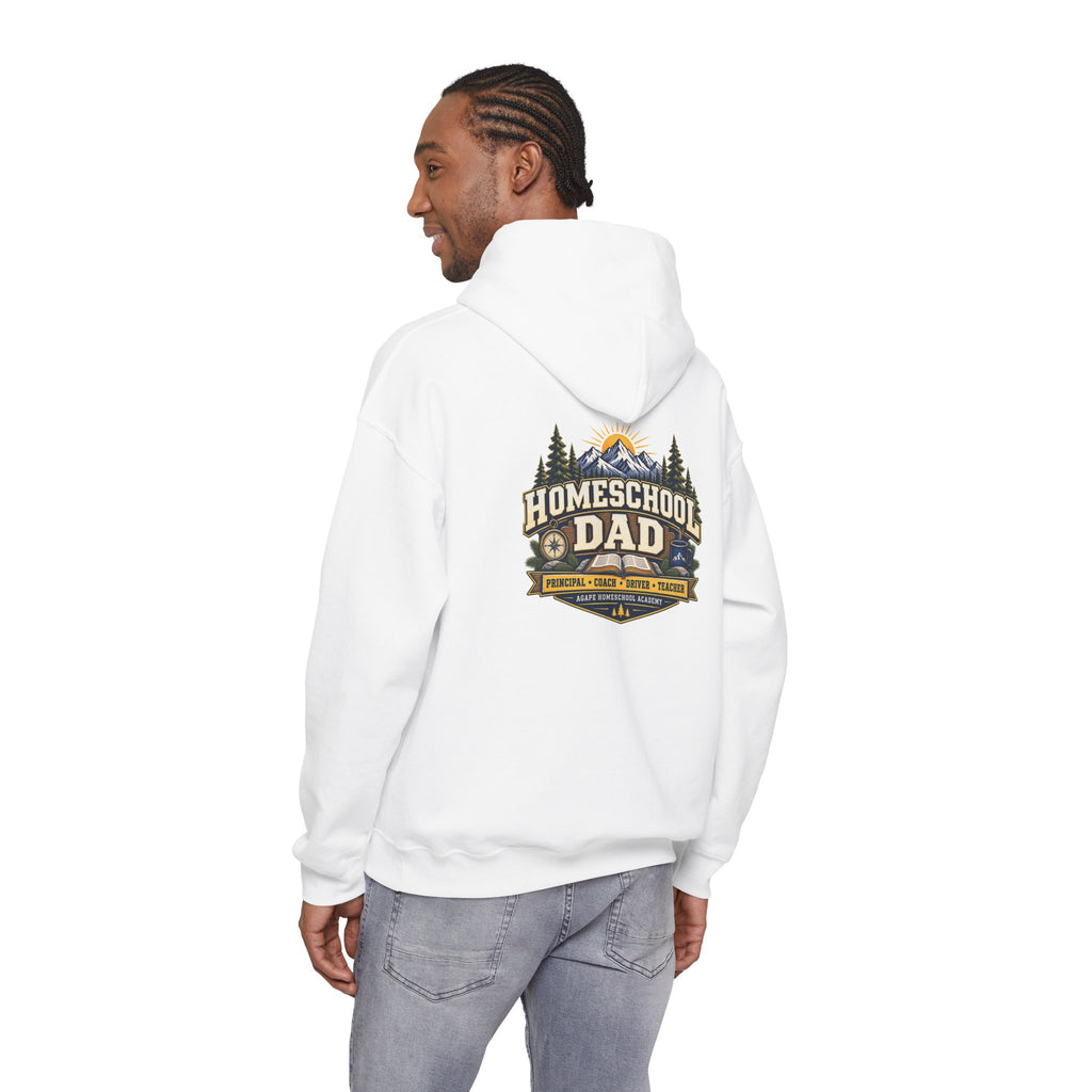 Agape Homeschool Academy Dad Pullover Hoodie