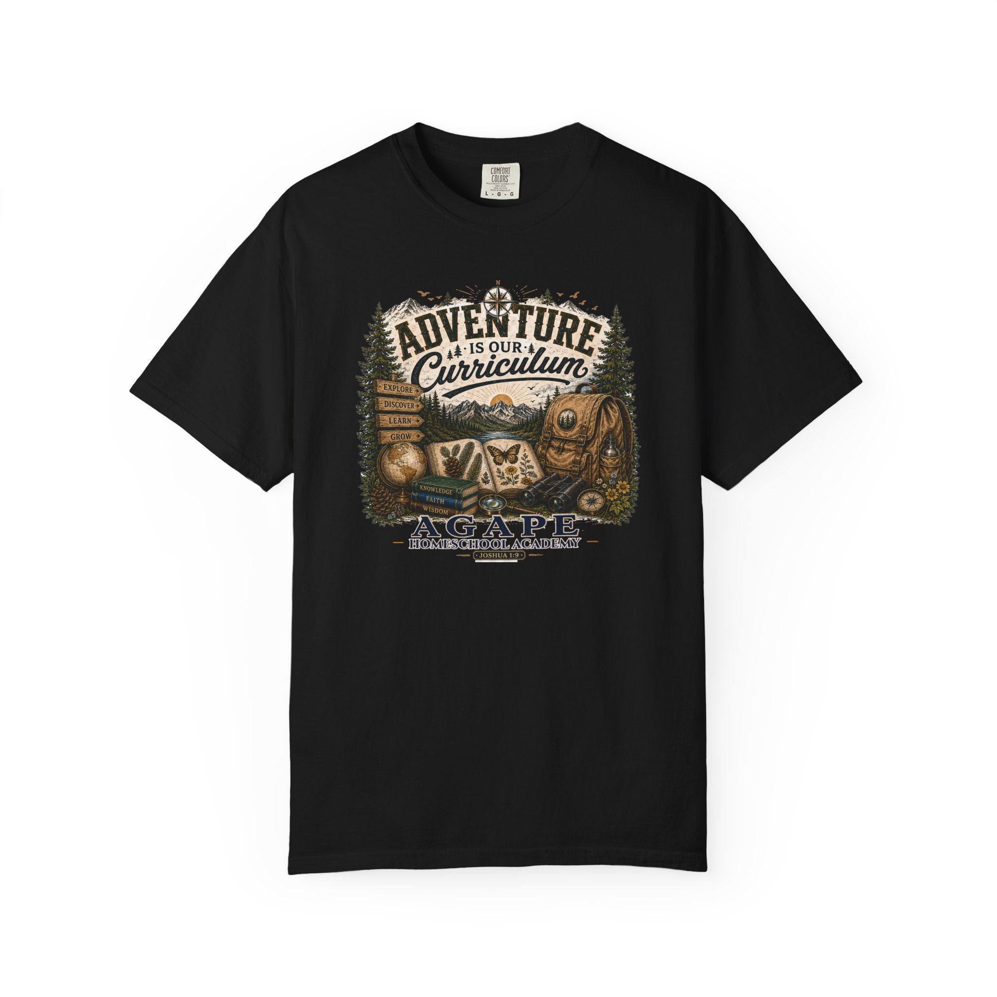 Lions Agape Homeschool Academy Adventure Tee