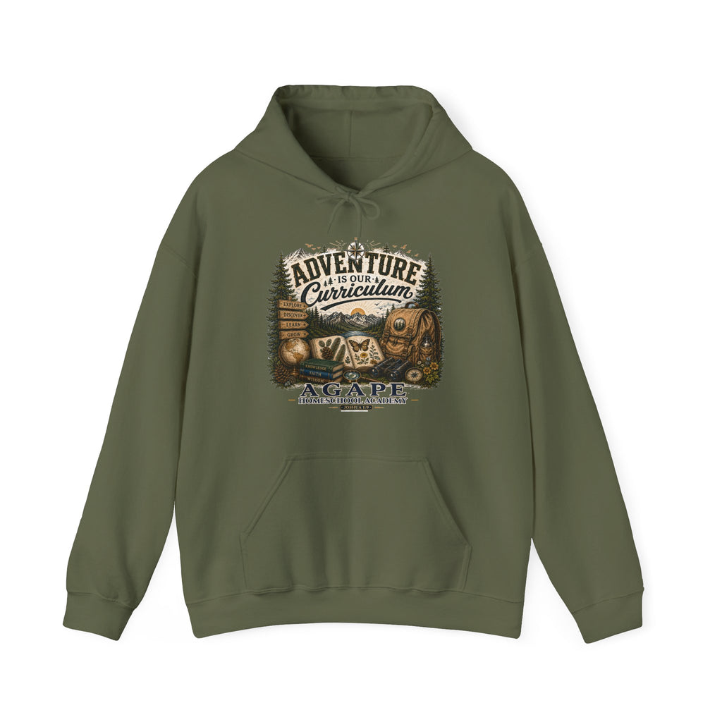 Lions Agape Homeschool Academy Adventure Pullover Hoodie