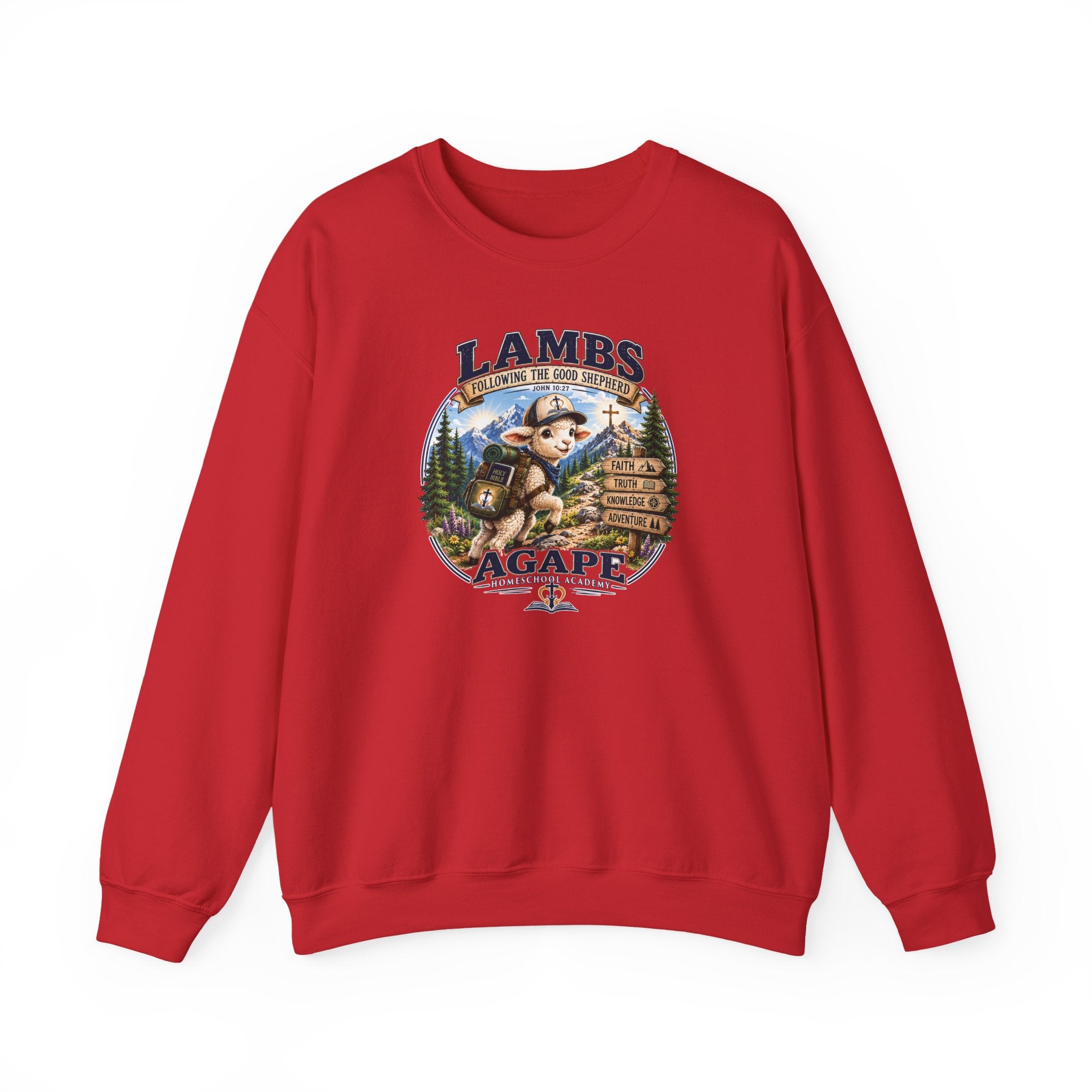 Lambs Agape Homeschool Academy Sweatshirt