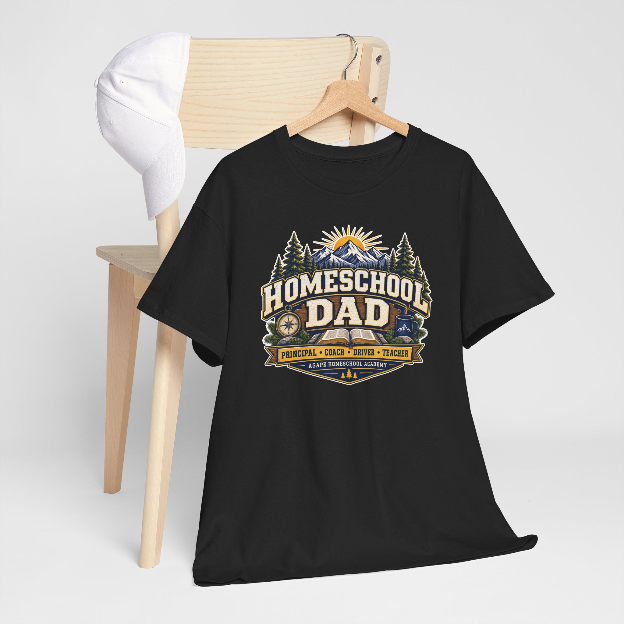 Agape Homeschool Academy Dad T-Shirt