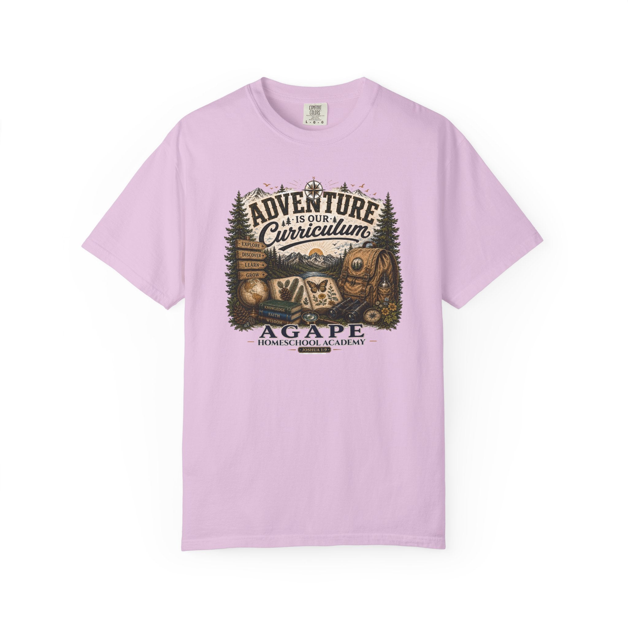 Lions Agape Homeschool Academy Adventure Tee