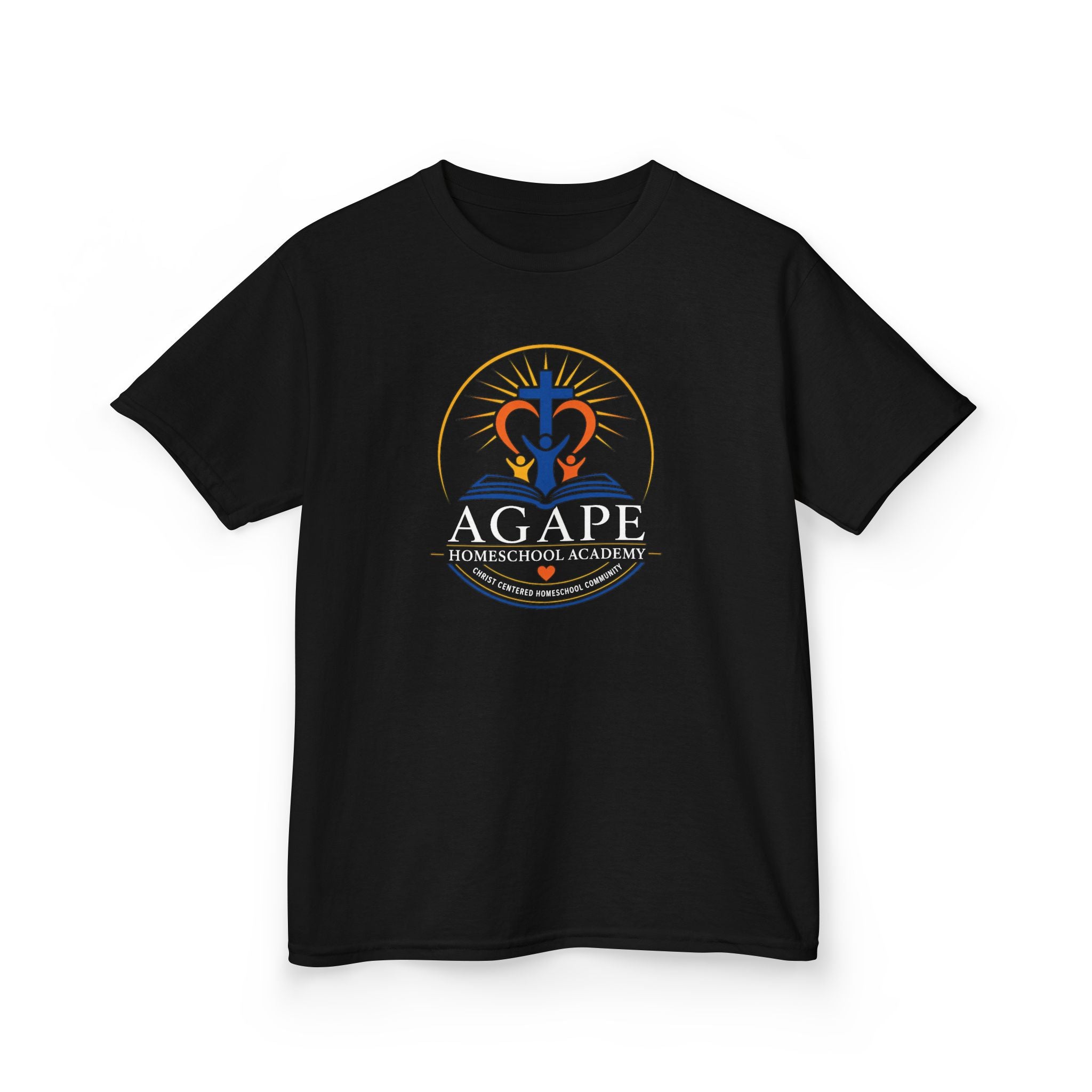 Lambs Agape Homeschool Academy Logo Tee