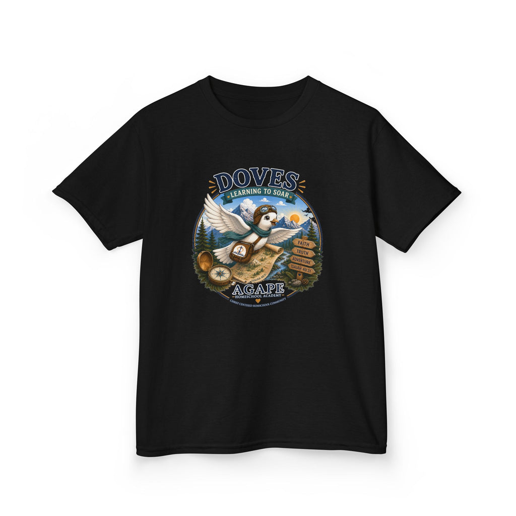 Doves Agape Homeschool Learning to Soar T-Shirt