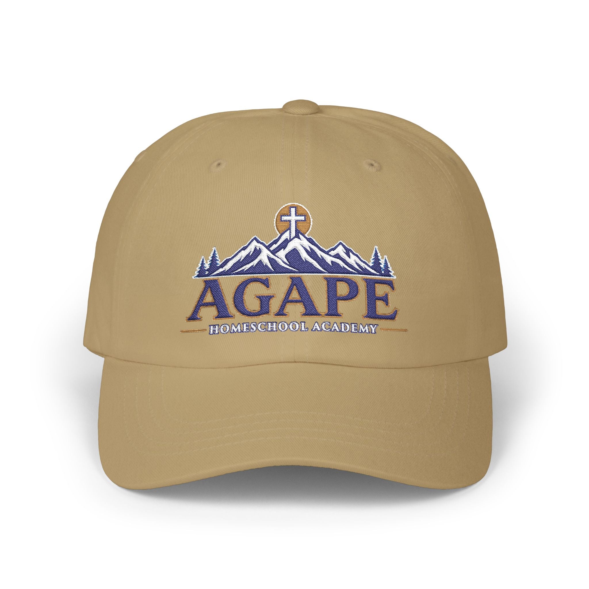 Agape Homeschool Academy Embroidered Mountain Dad Hat
