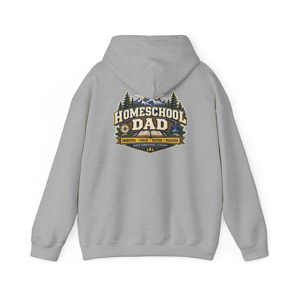 Agape Homeschool Academy Dad Pullover Hoodie