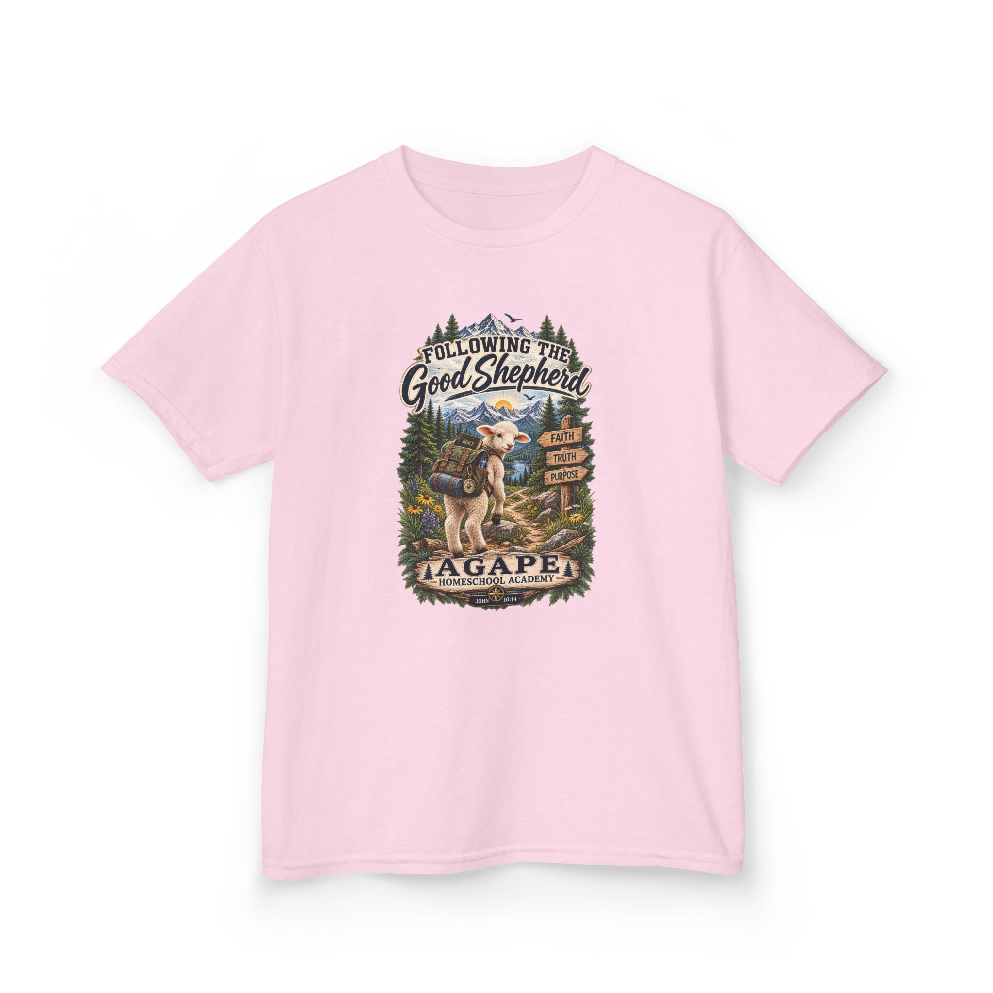 Lambs Agape Homeschool Academy Good Shepherd Tee