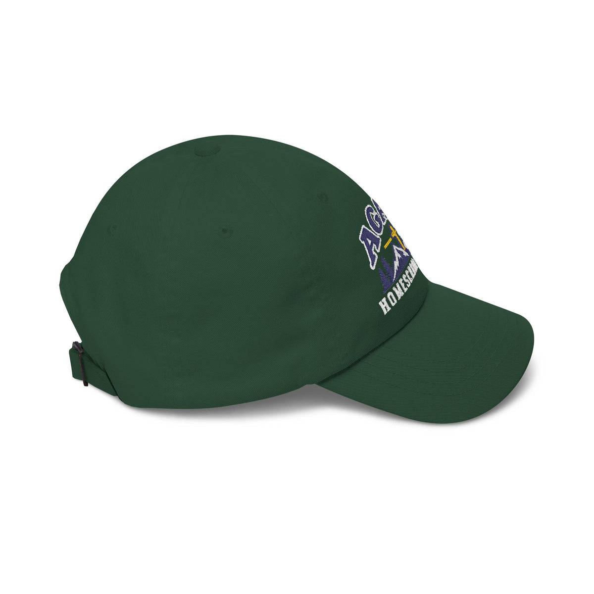 Agape Homeschool Academy Embroidered Mountain Cross Dad Hat