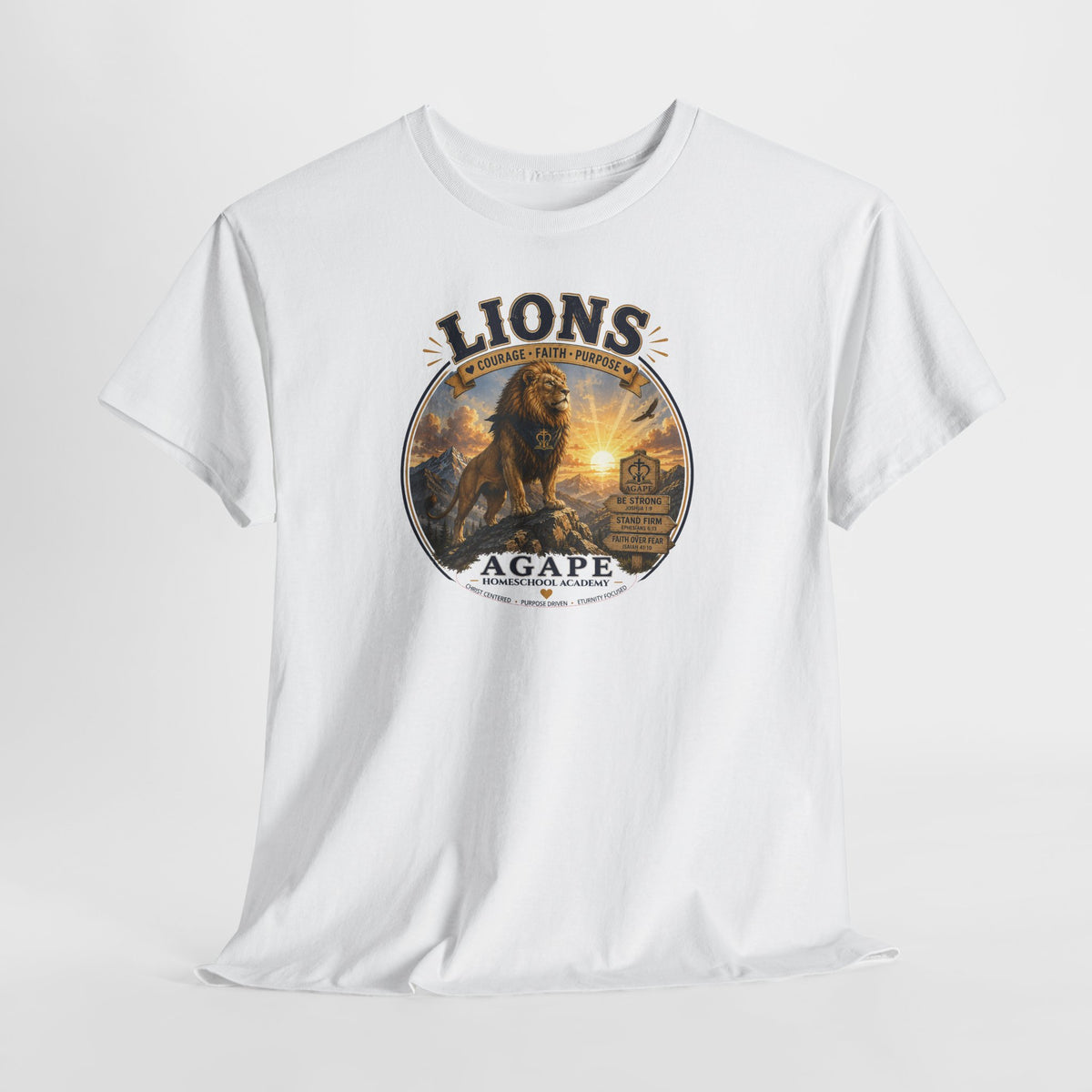Lions Agape Homeschool Academy Tee