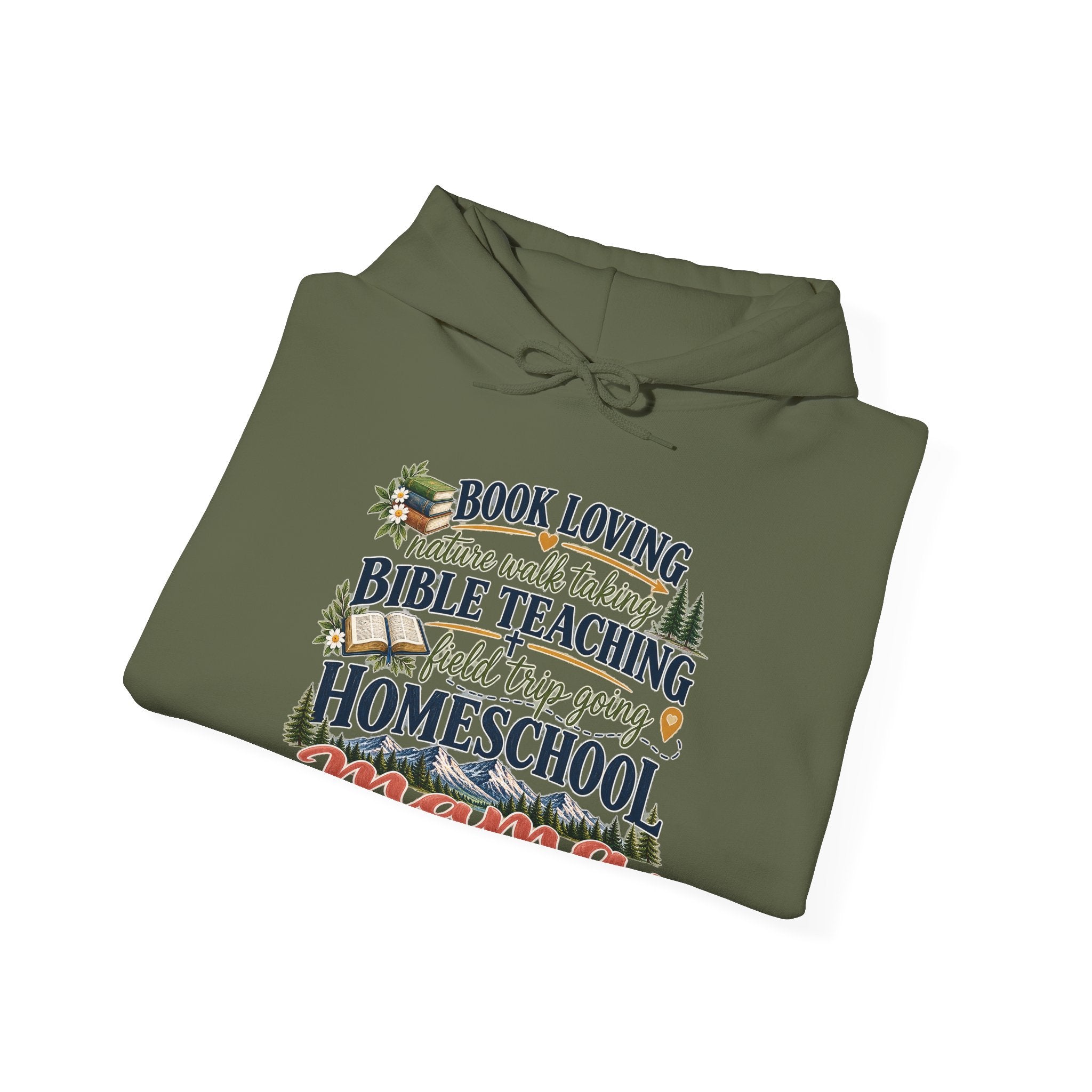 Agape Homeschool Mom Pullover Hoodie