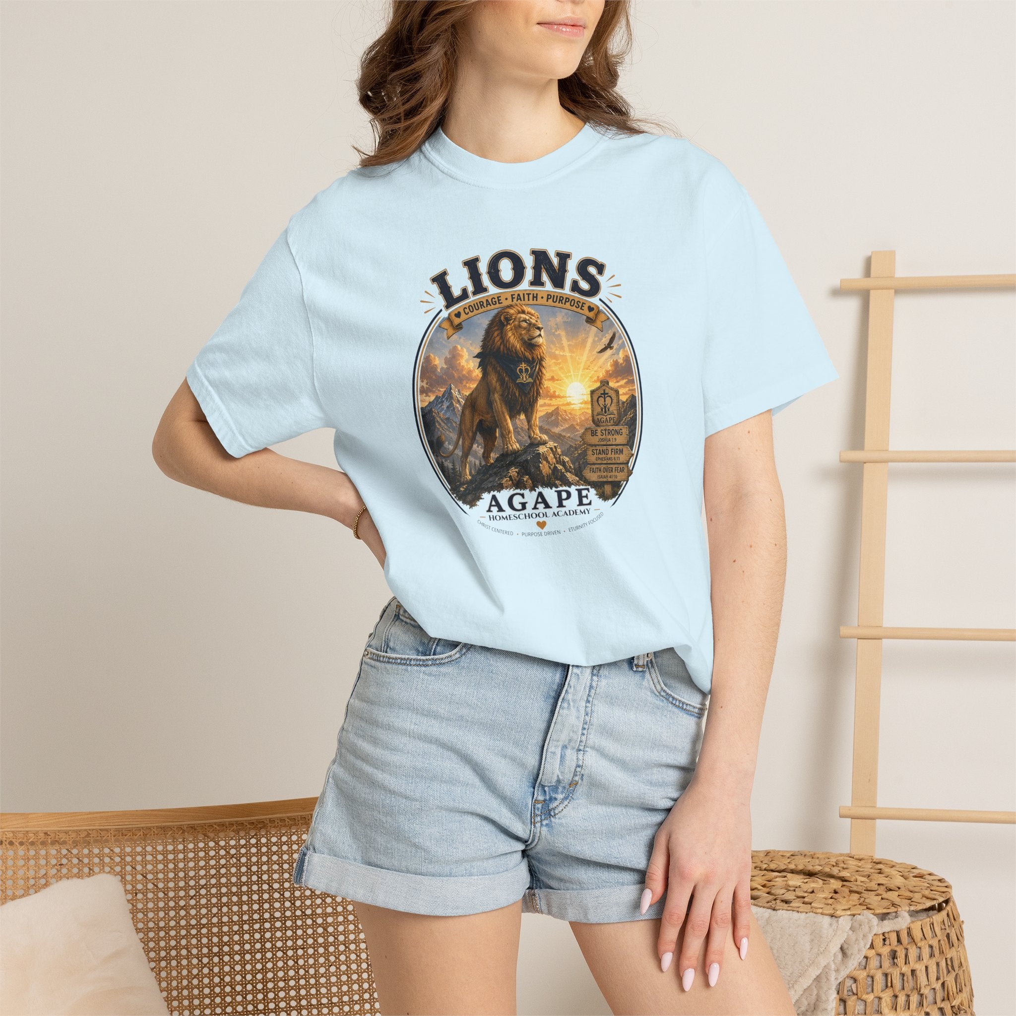 Lions Agape Homeschool Academy Tee