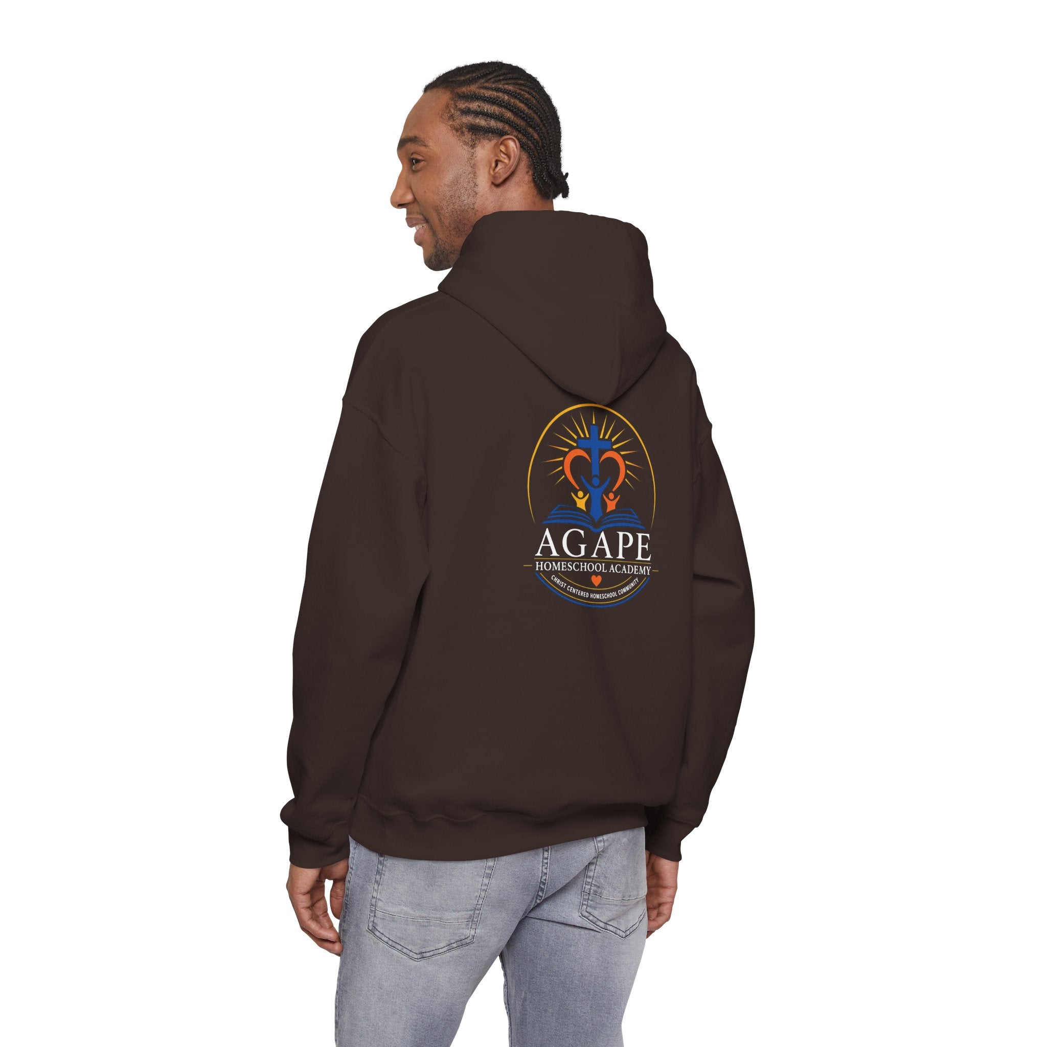 Agape Homeschool Academy Logo Pullover Hoodie