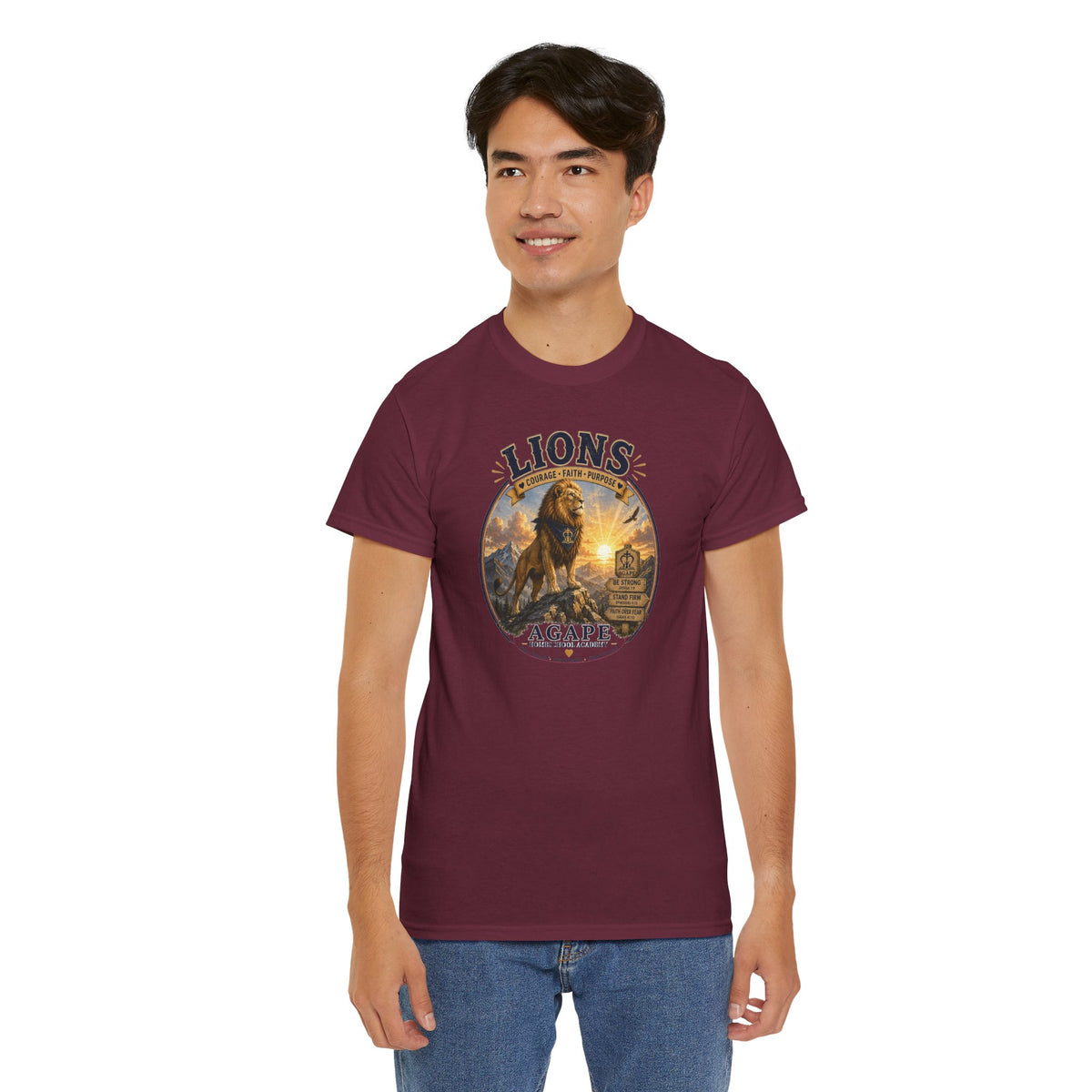Lions Agape Homeschool Academy Tee