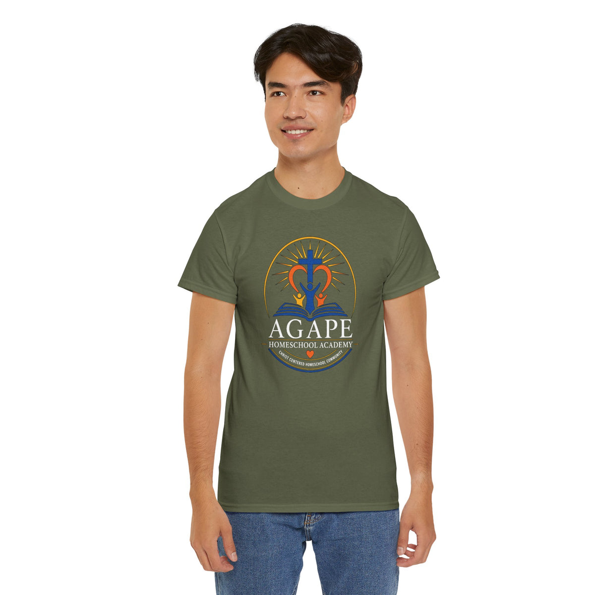 Lions Agape Homeschool Academy Logo Tee