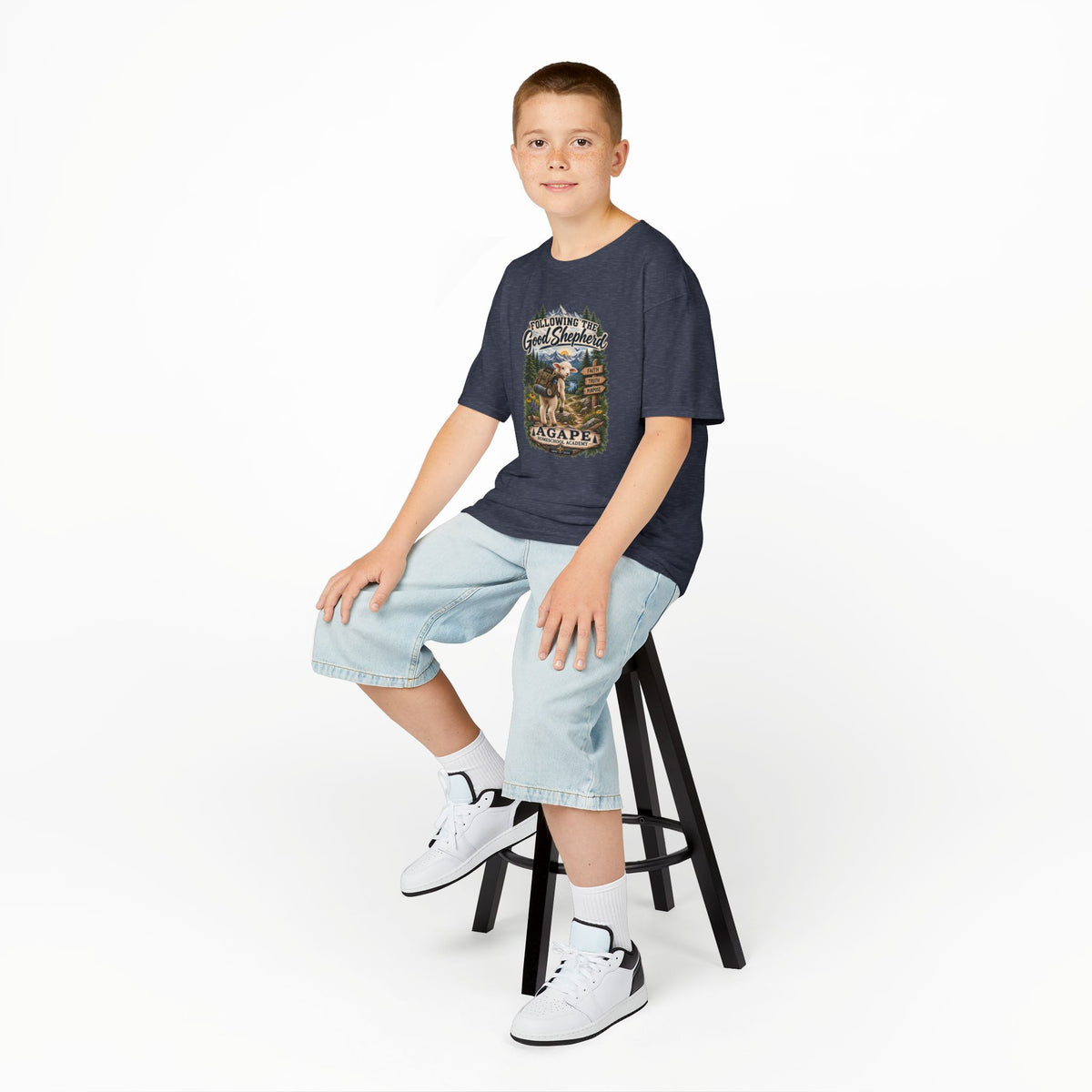 Lambs Agape Homeschool Academy Good Shepherd Tee