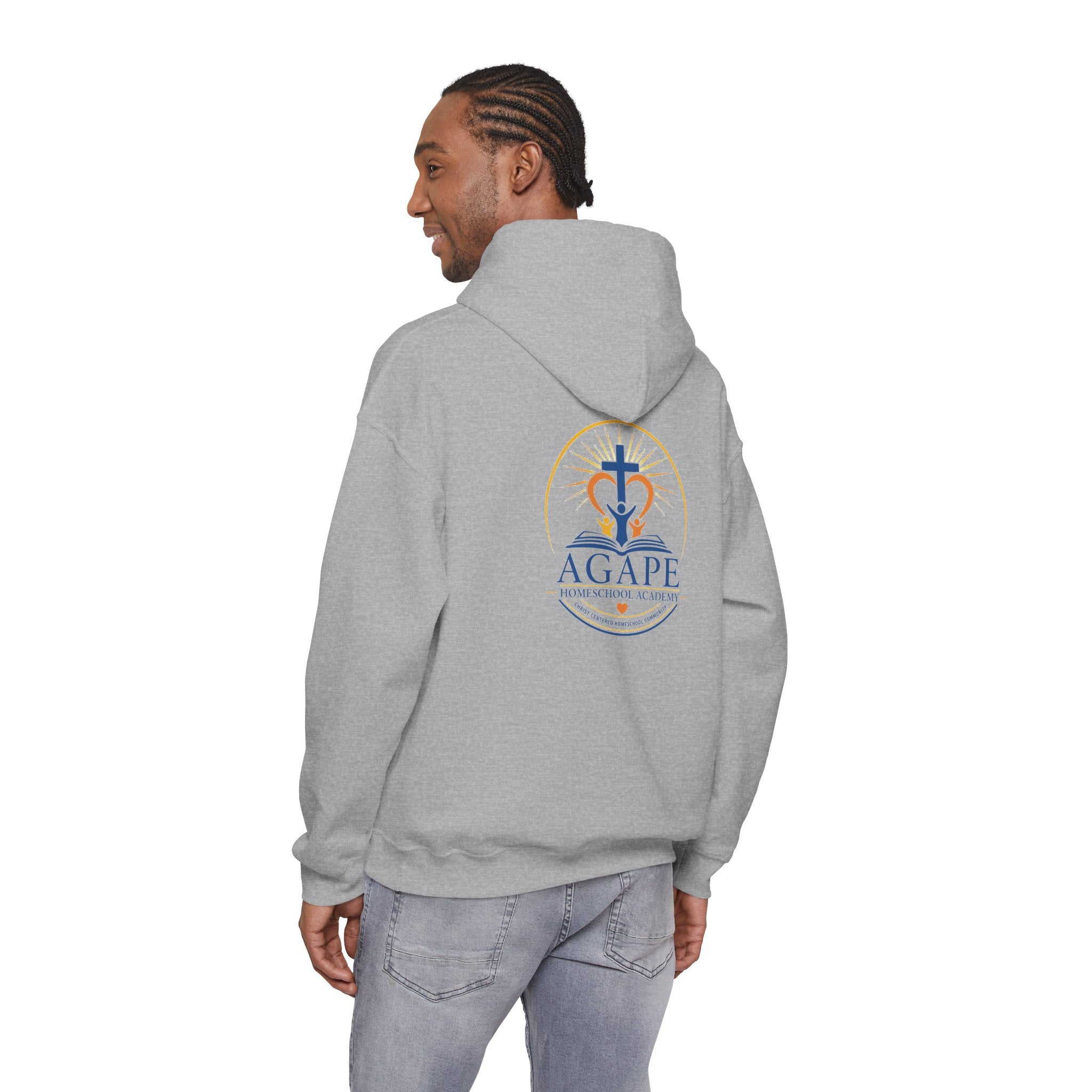 Agape Homeschool Academy Logo Pullover Hoodie