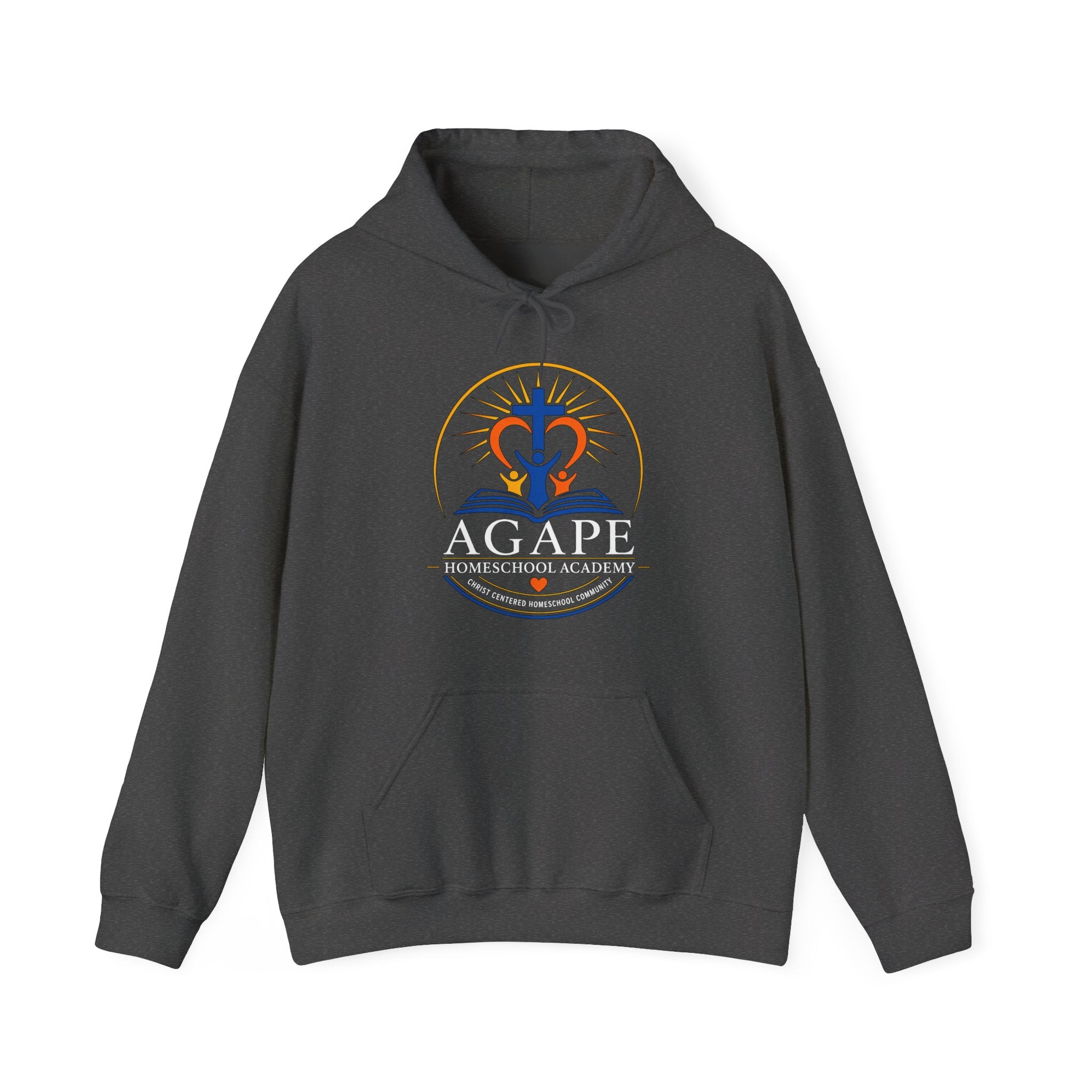 Lions Agape Homeschool Academy Logo Pullover Hoodie