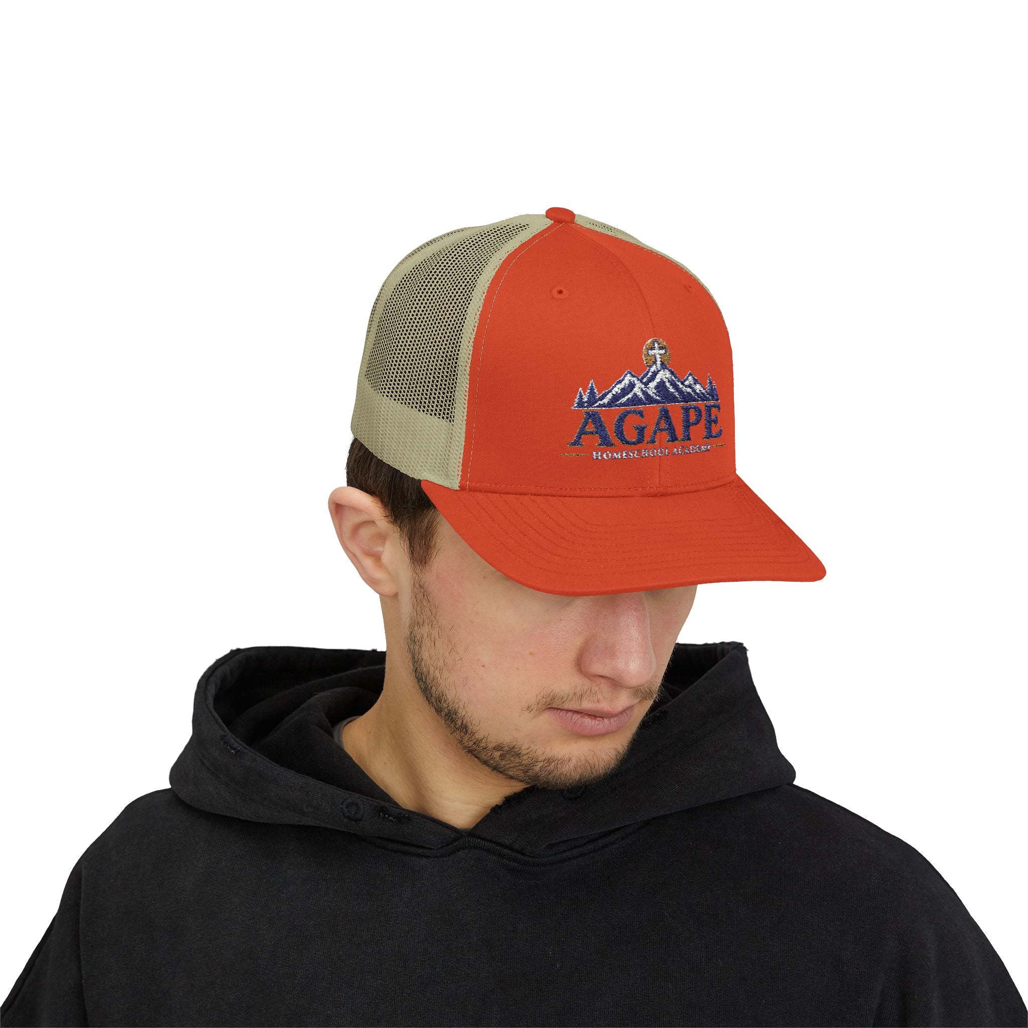 Agape Homeschool Academy Mountain Trucker Hat