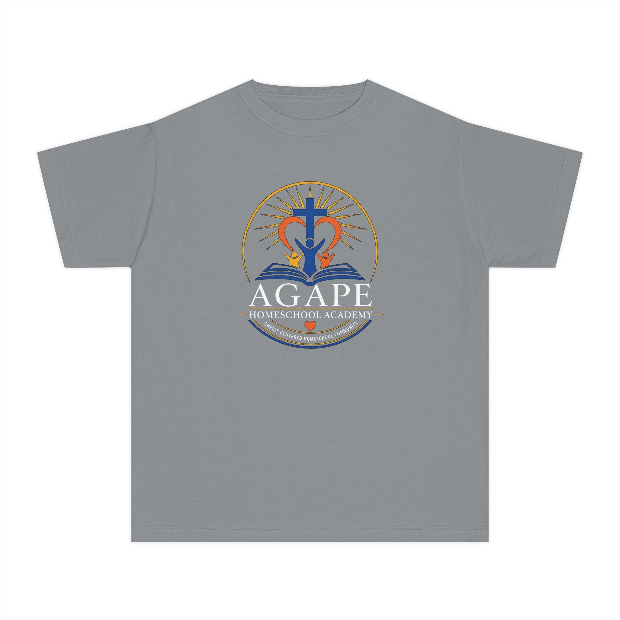 Lambs Agape Homeschool Academy Logo Tee