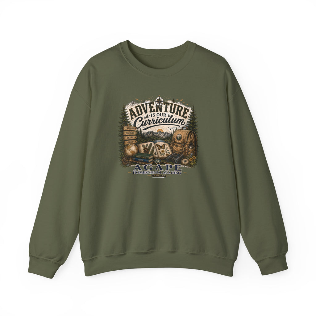 Lions Agape Homeschool Academy Adventure Sweatshirt