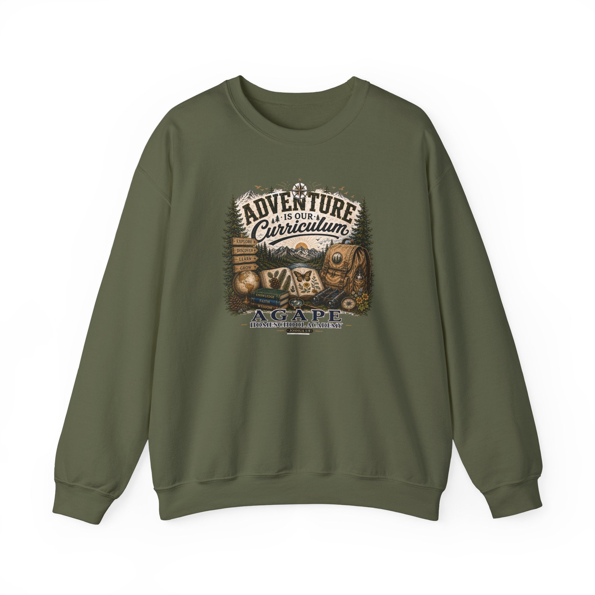 Lions Agape Homeschool Academy Adventure Sweatshirt