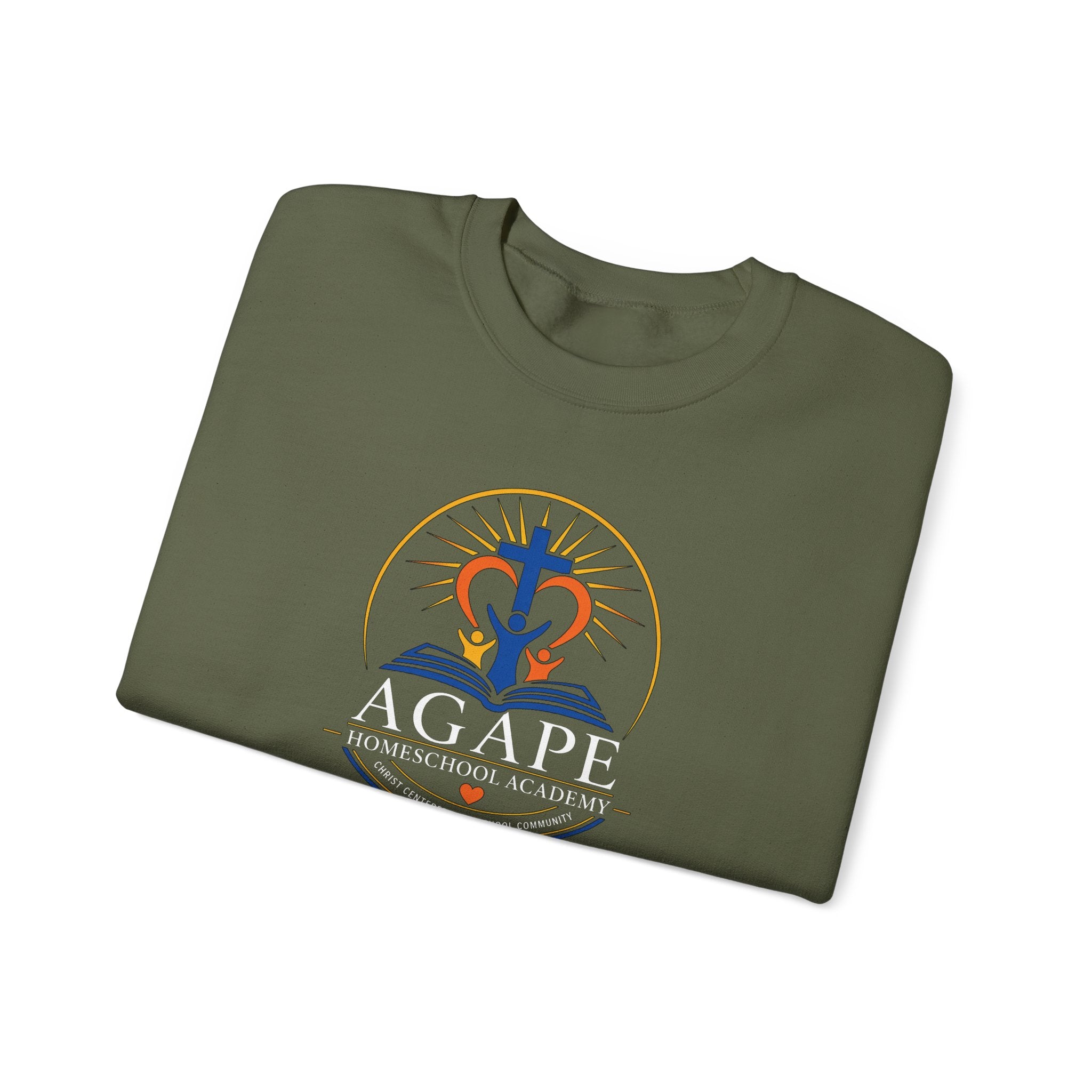 Agape Homeschool Academy Logo Sweatshirt