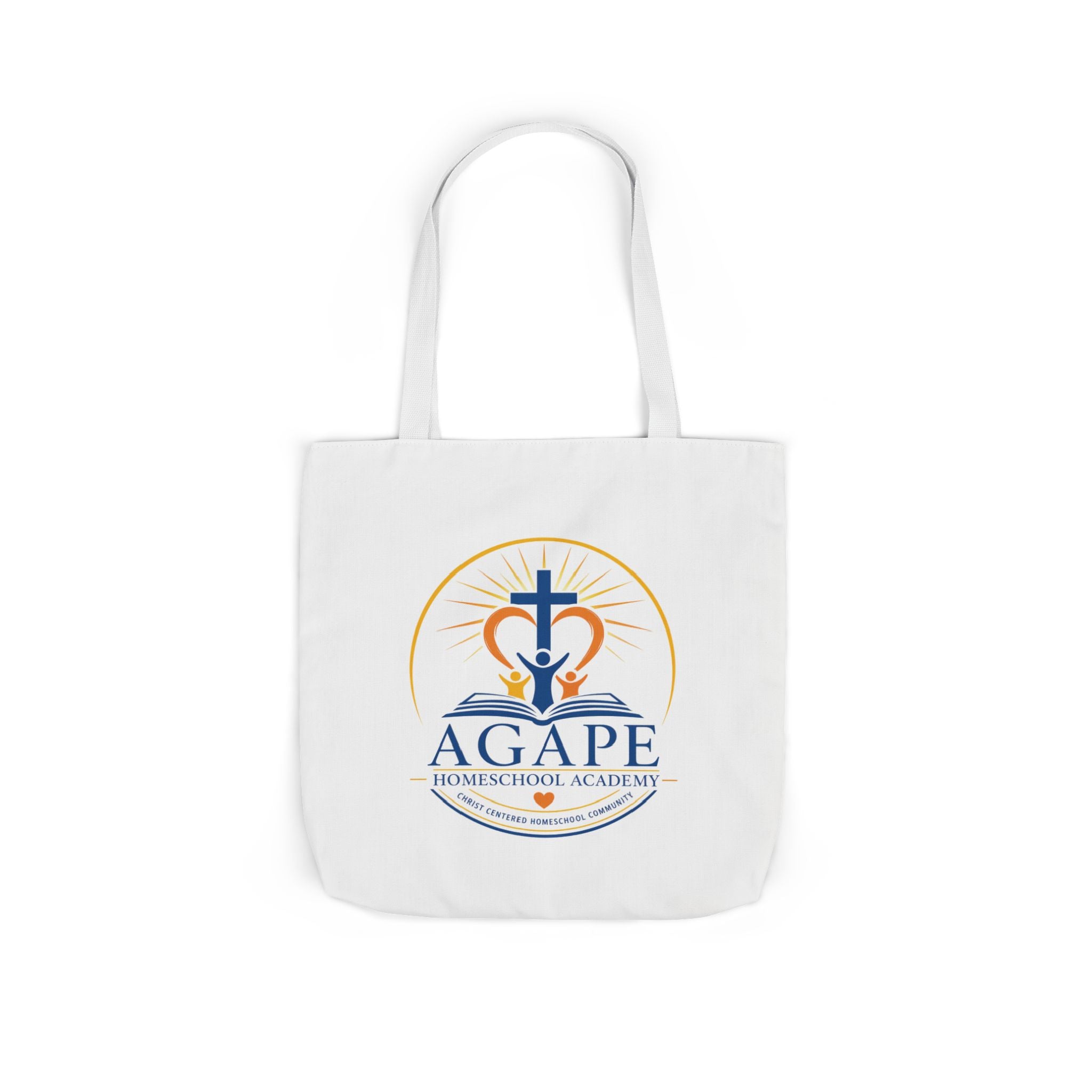 Agape Homeschool Academy Logo Tote Bag - 3 Sizes
