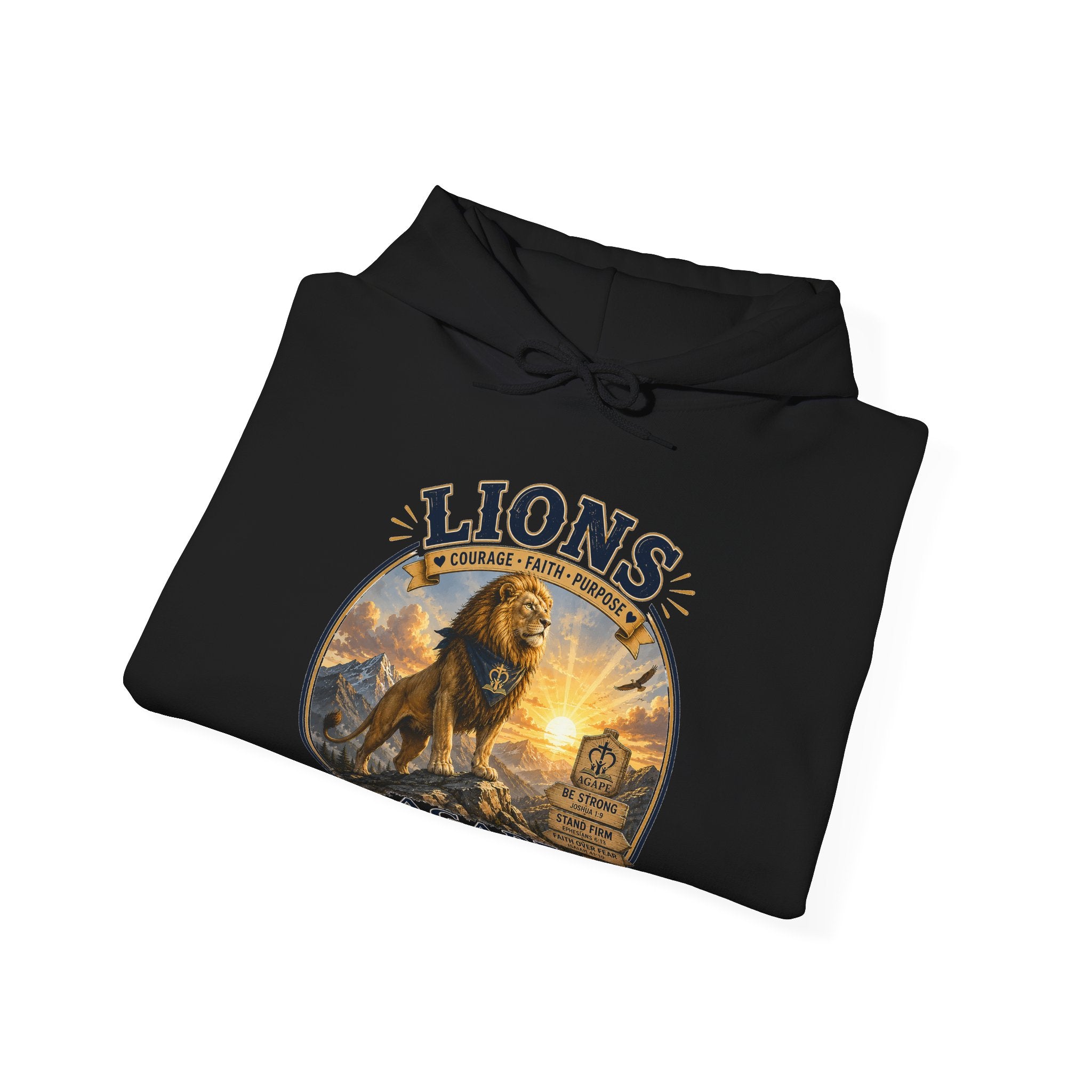 Lions Agape Homeschool Academy Pullover Hoodie