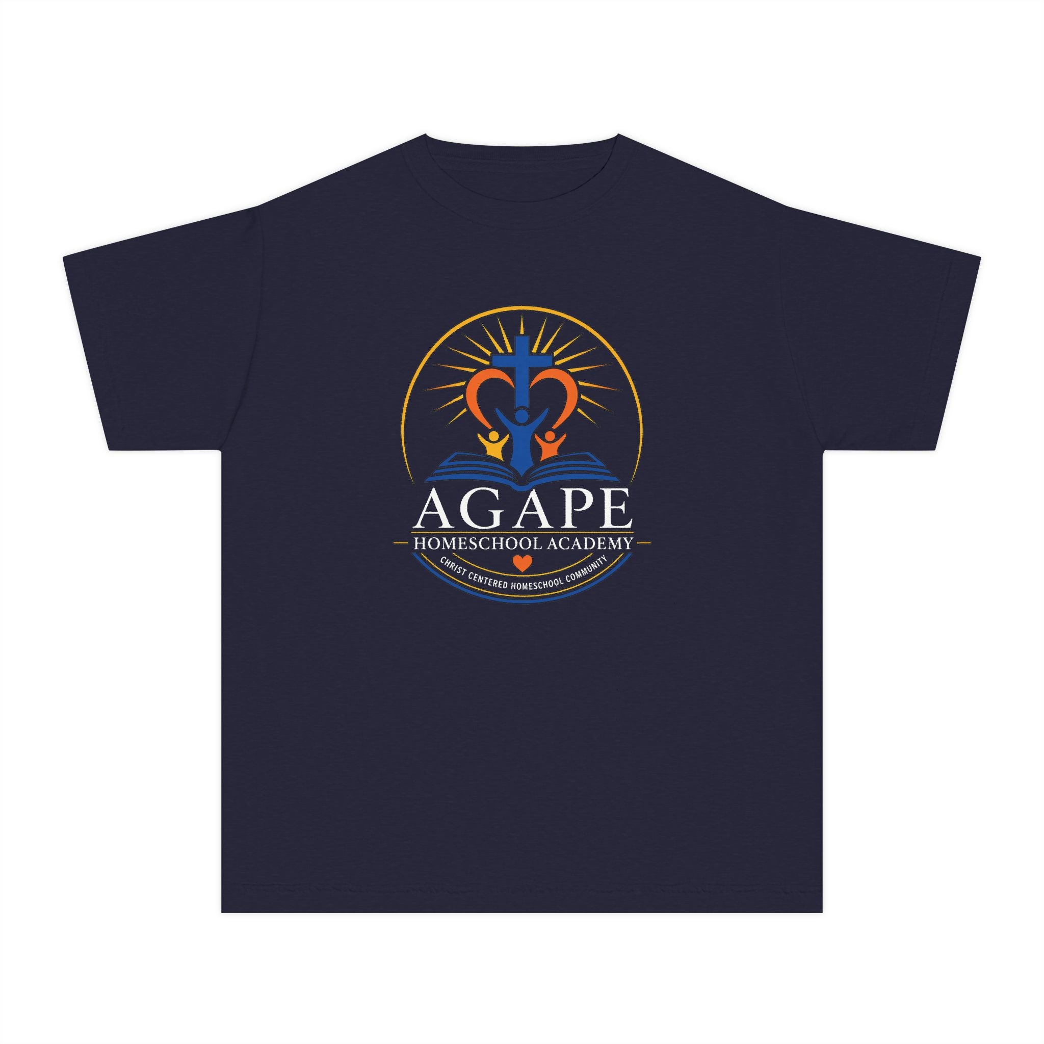Doves Agape Homeschool Academy Logo Tee