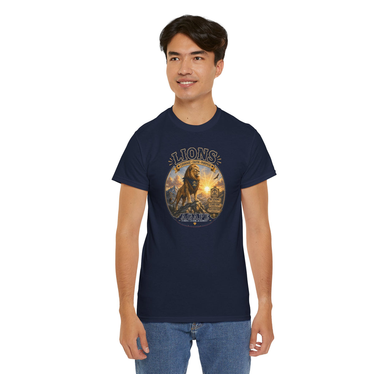 Lions Agape Homeschool Academy Tee