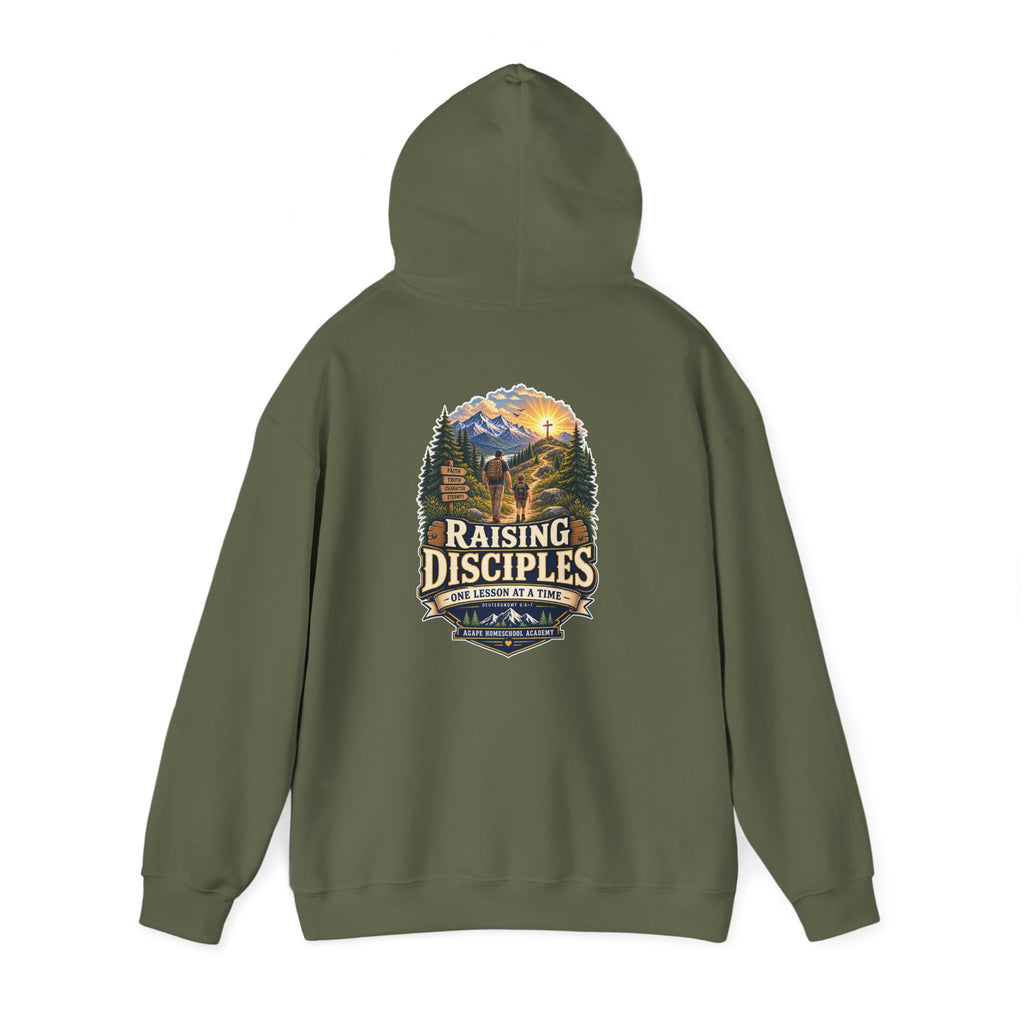 Men's Agape Homeschool Raising Disciples Pullover Hoodie