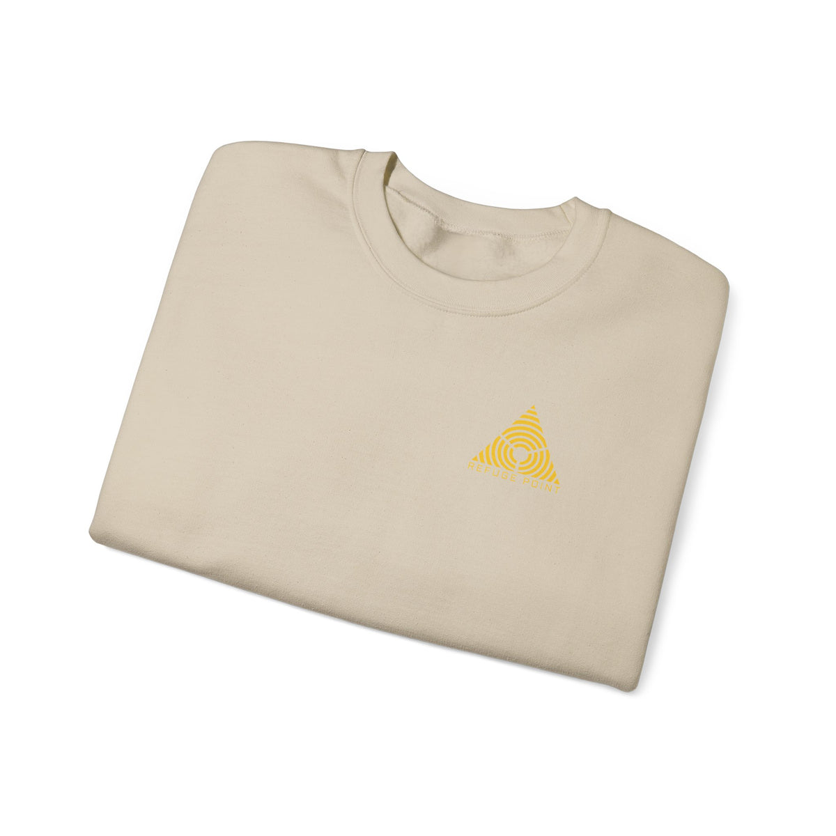 Refuge Point - Blessed Are the Peacemakers Crewneck Sweatshirt (Back Print), Matthew 5:9, First Responder Support Sweatshirt