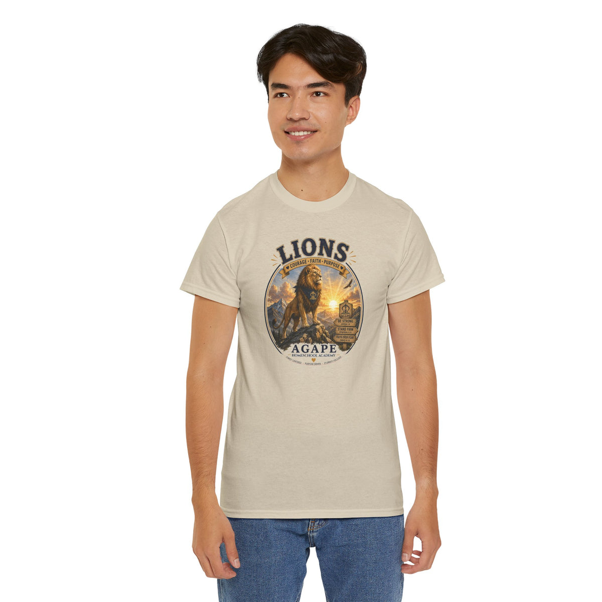 Lions Agape Homeschool Academy Tee