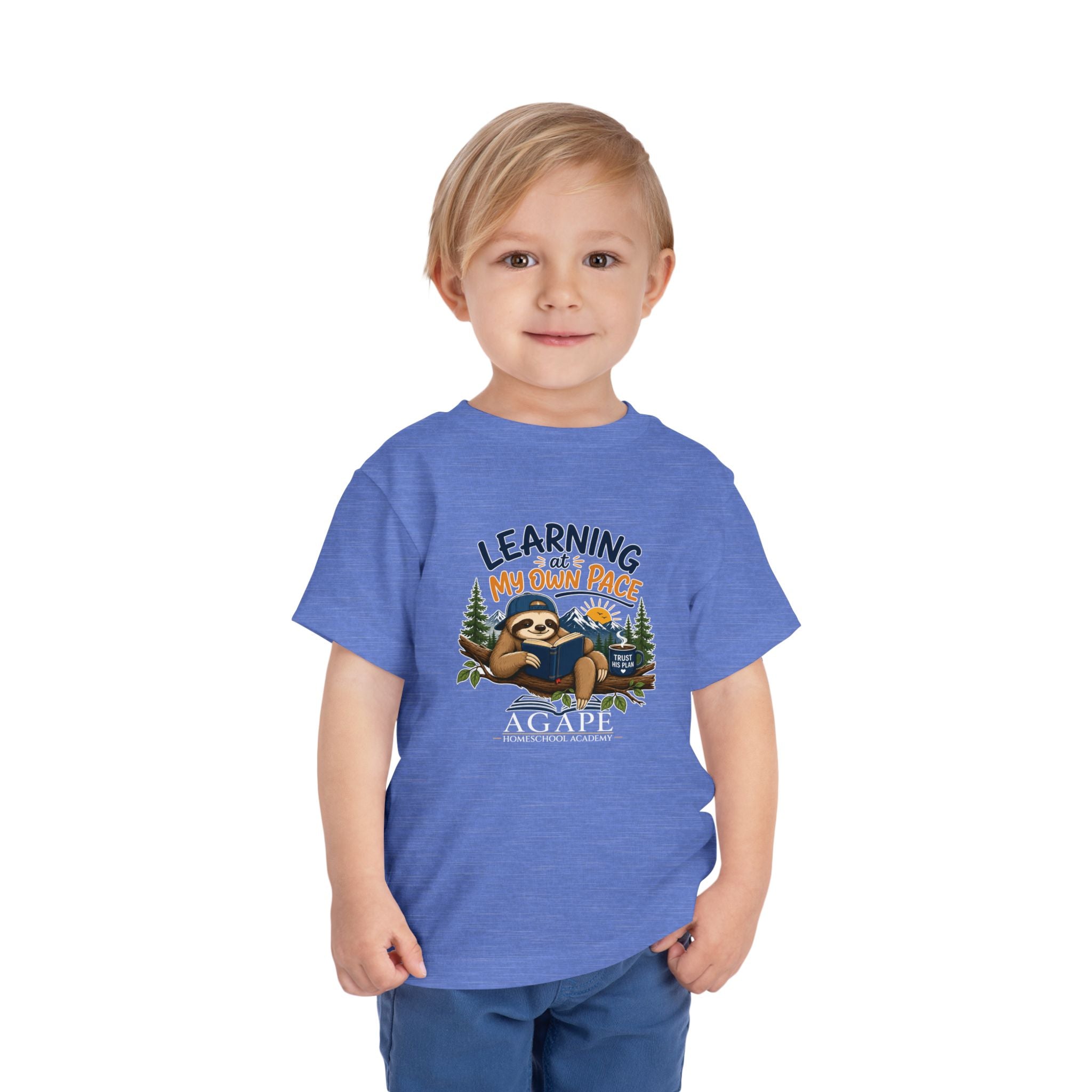 Tots Learning At My Own Pace Sloth Tee