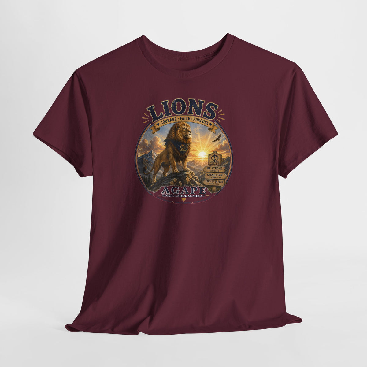 Lions Agape Homeschool Academy Tee