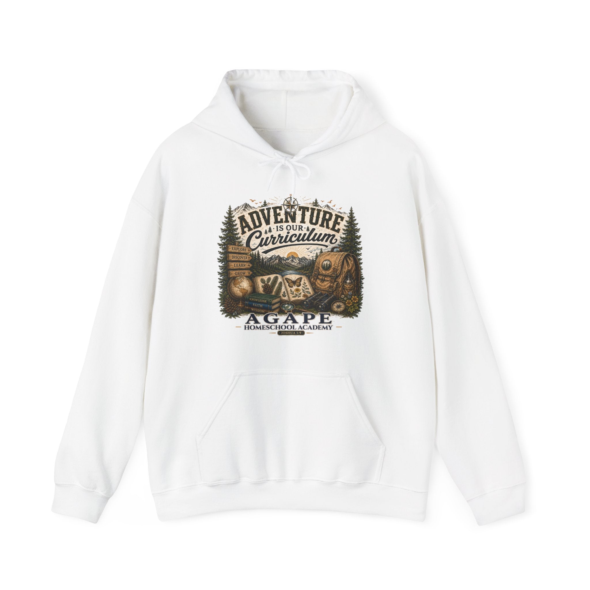 Lions Agape Homeschool Academy Adventure Pullover Hoodie