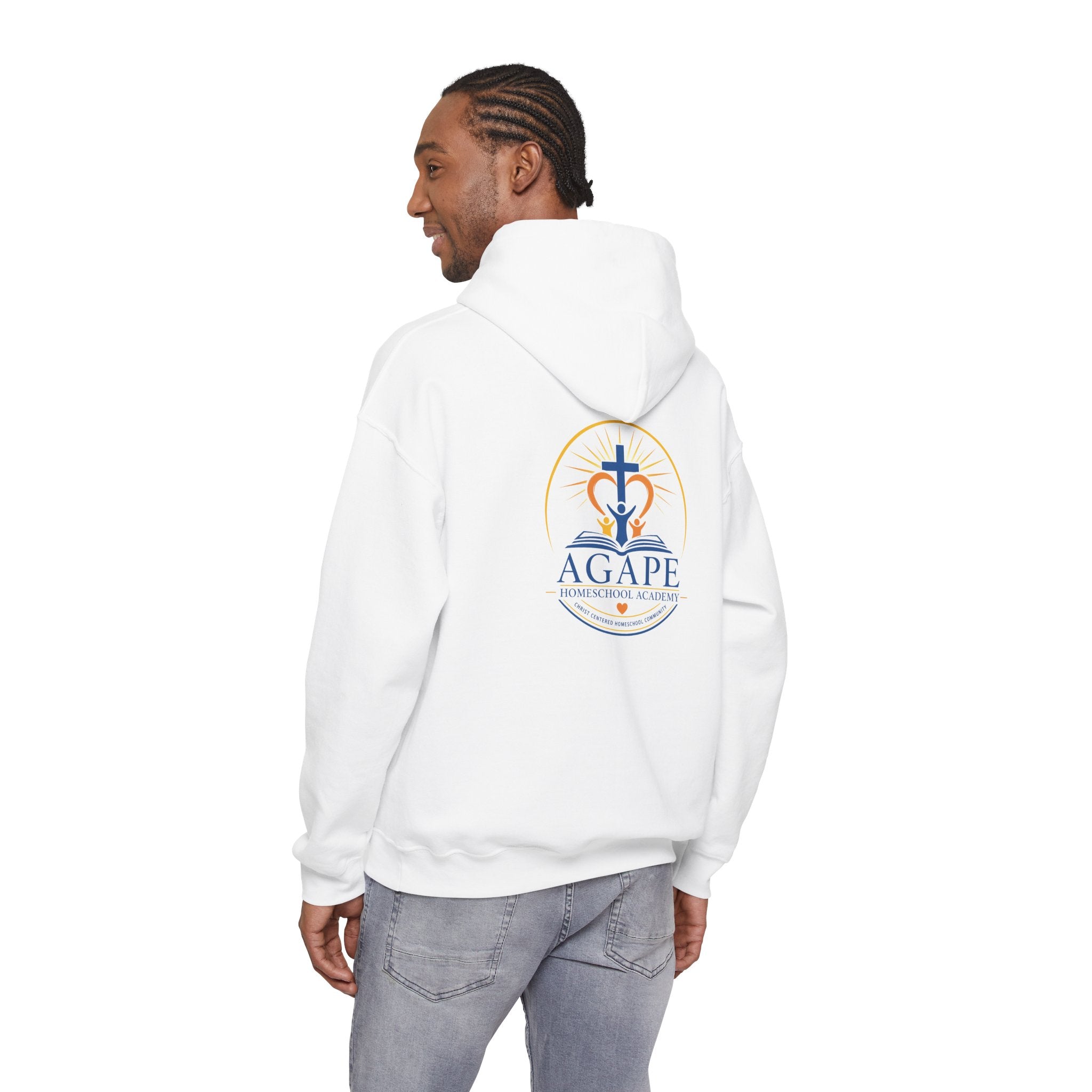 Agape Homeschool Academy Logo Pullover Hoodie