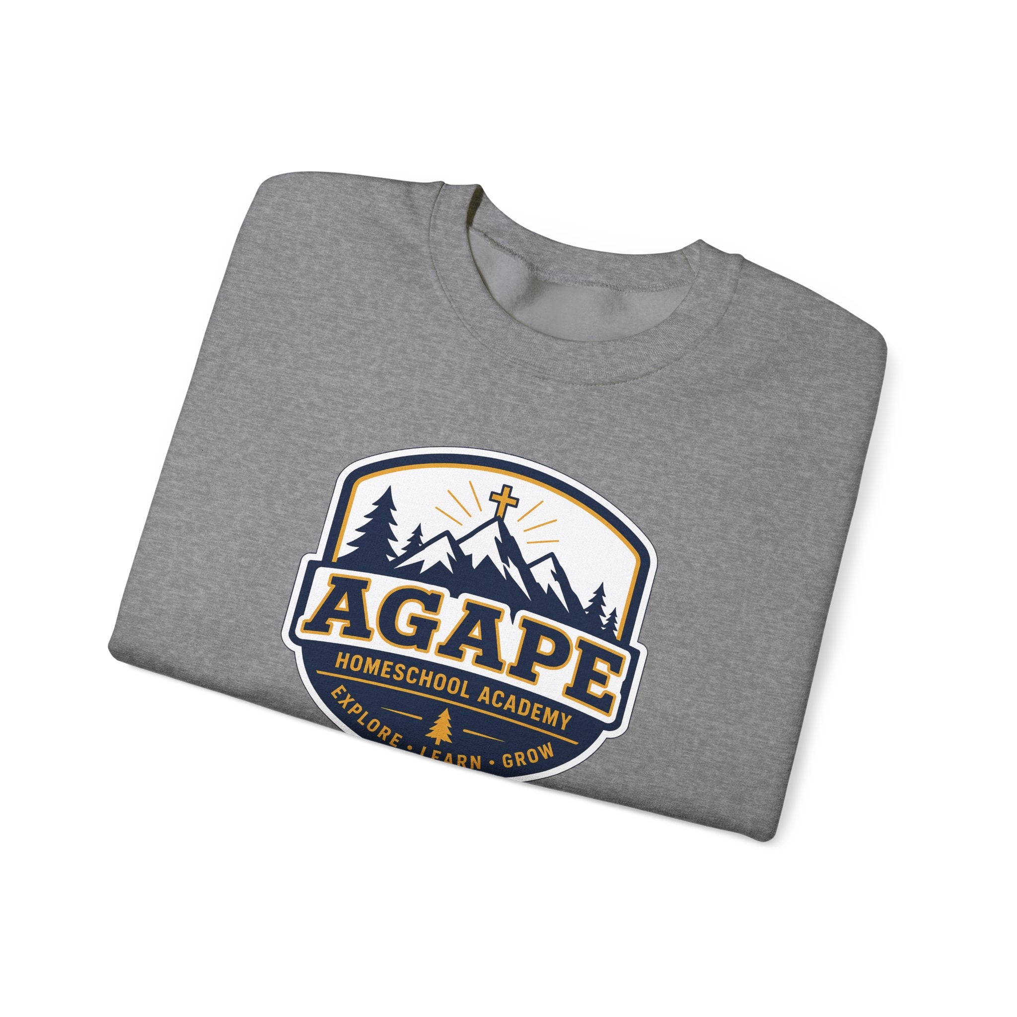 Agape Homeschool Academy Badge Sweatshirt