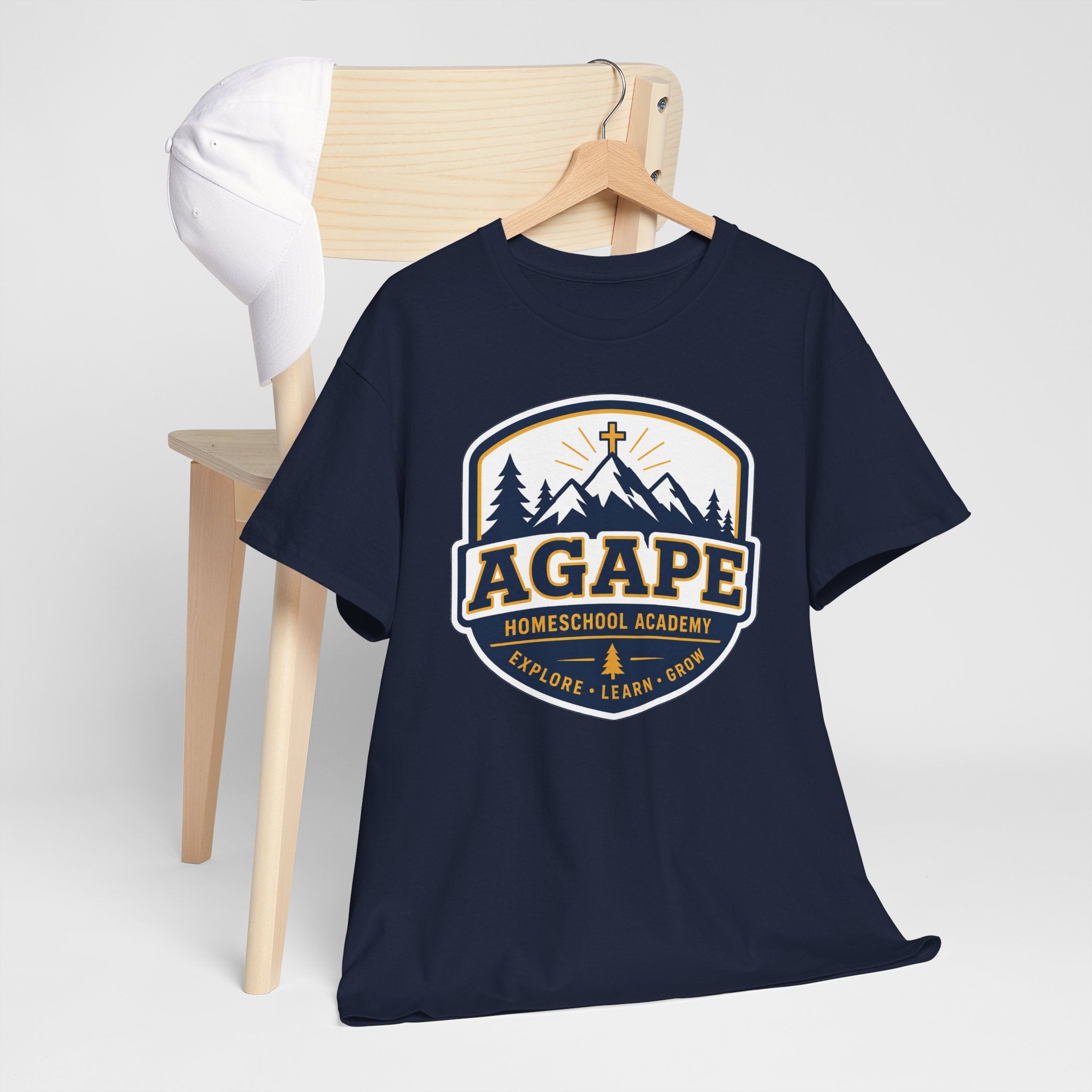 Agape Homeschool Academy Badge T-Shirt