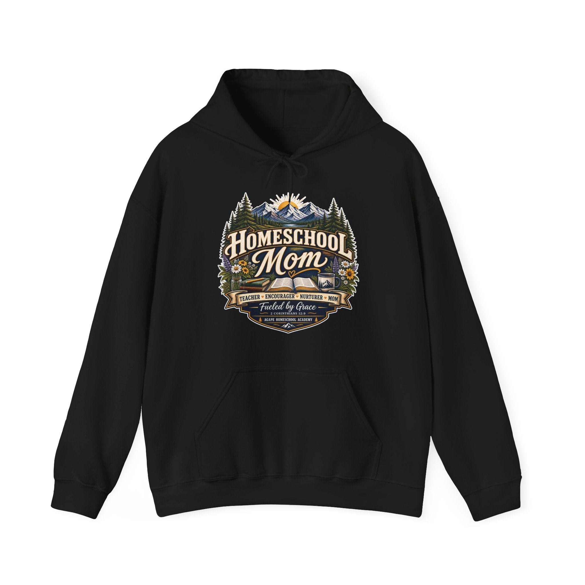 Agape Homeschool Academy Mom Hoodie