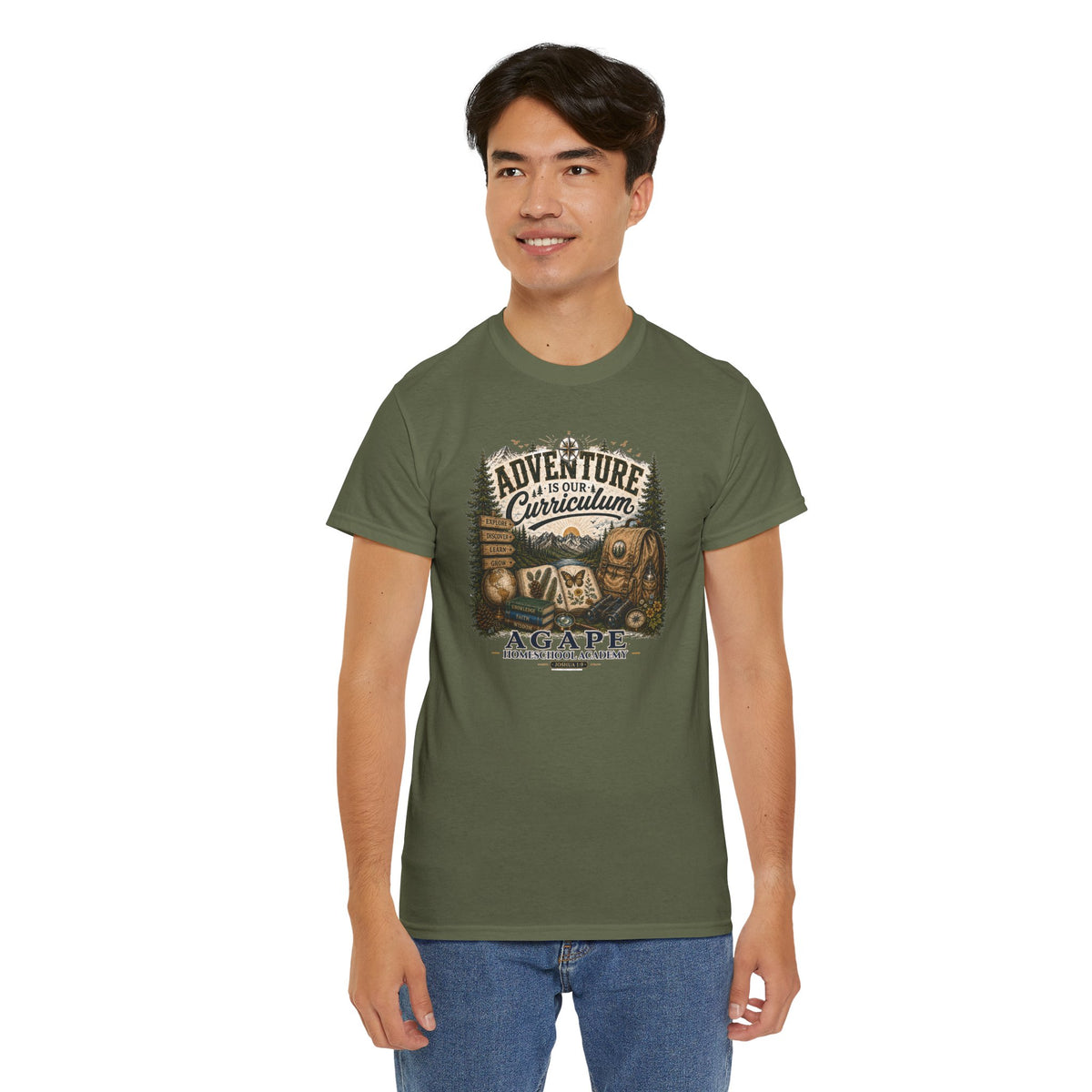 Lions Agape Homeschool Academy Adventure Tee