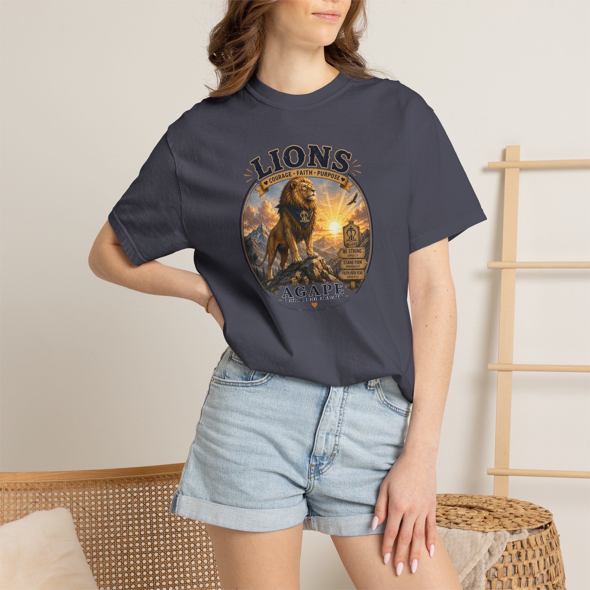 Lions Agape Homeschool Academy Tee