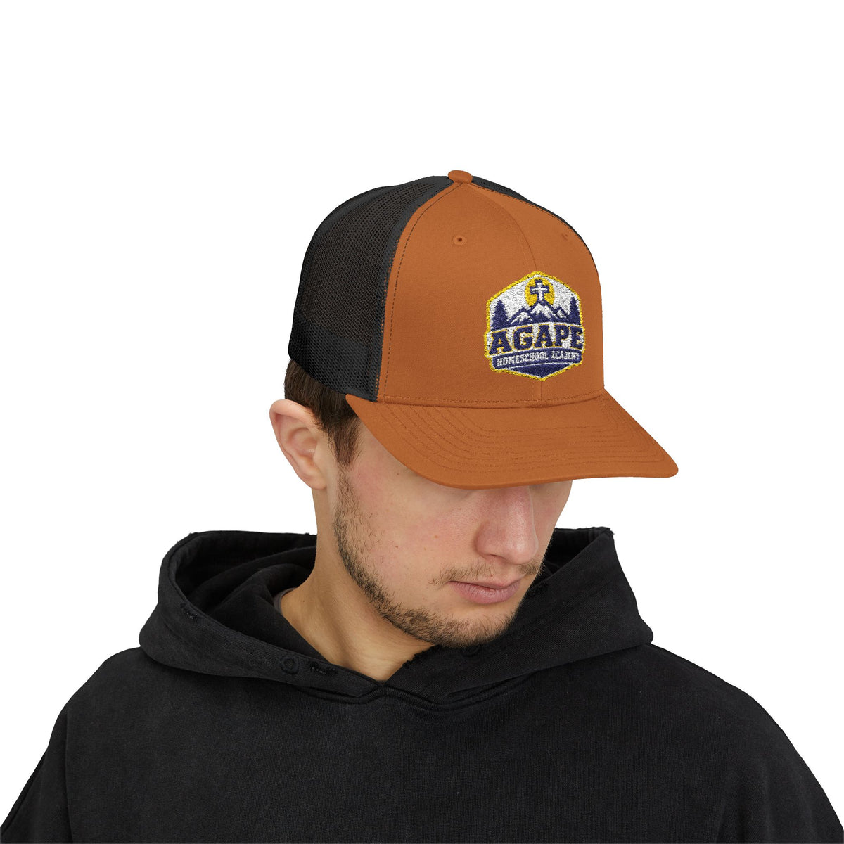 Copy of Agape Homeschool Academy Badge Trucker Hat