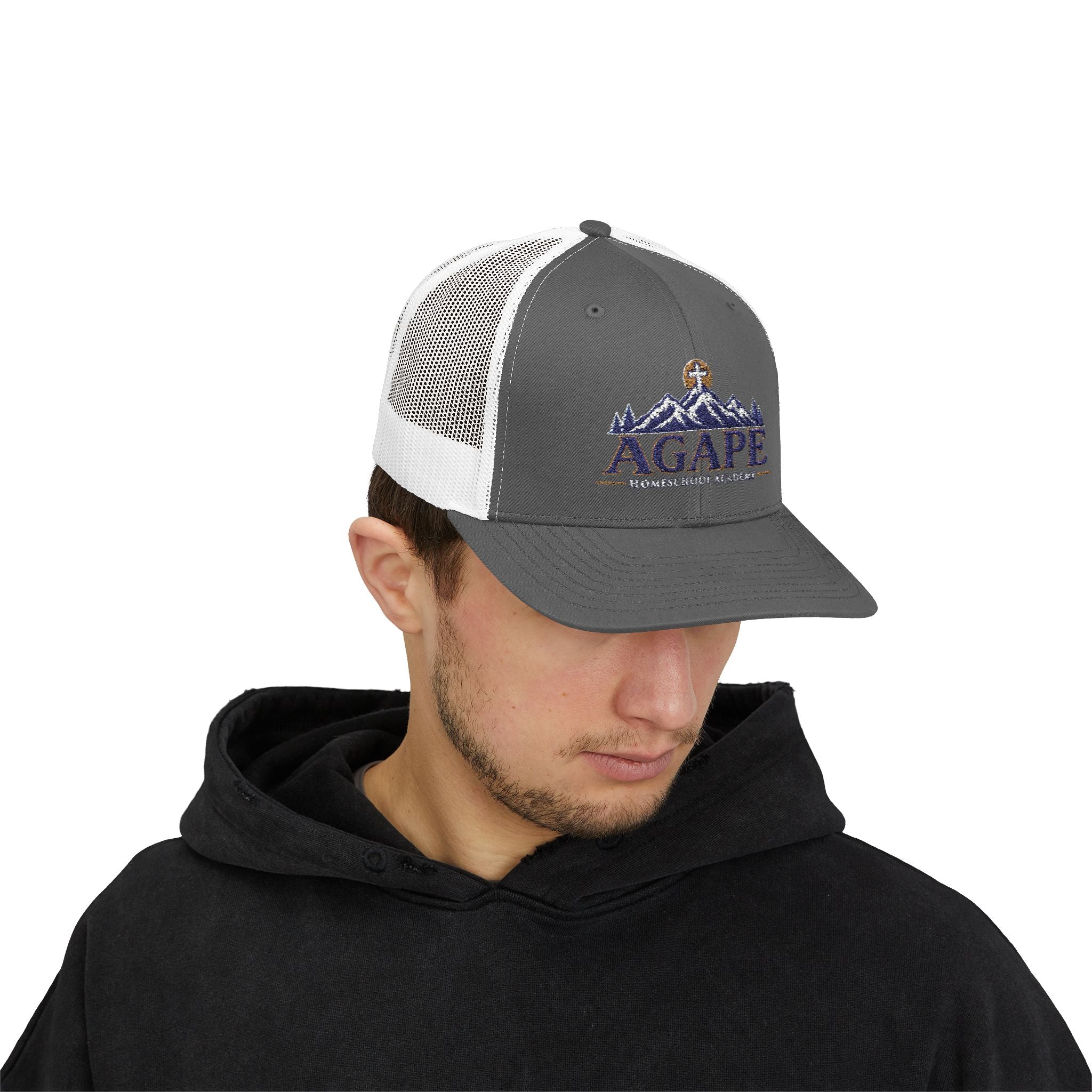 Agape Homeschool Academy Mountain Trucker Hat